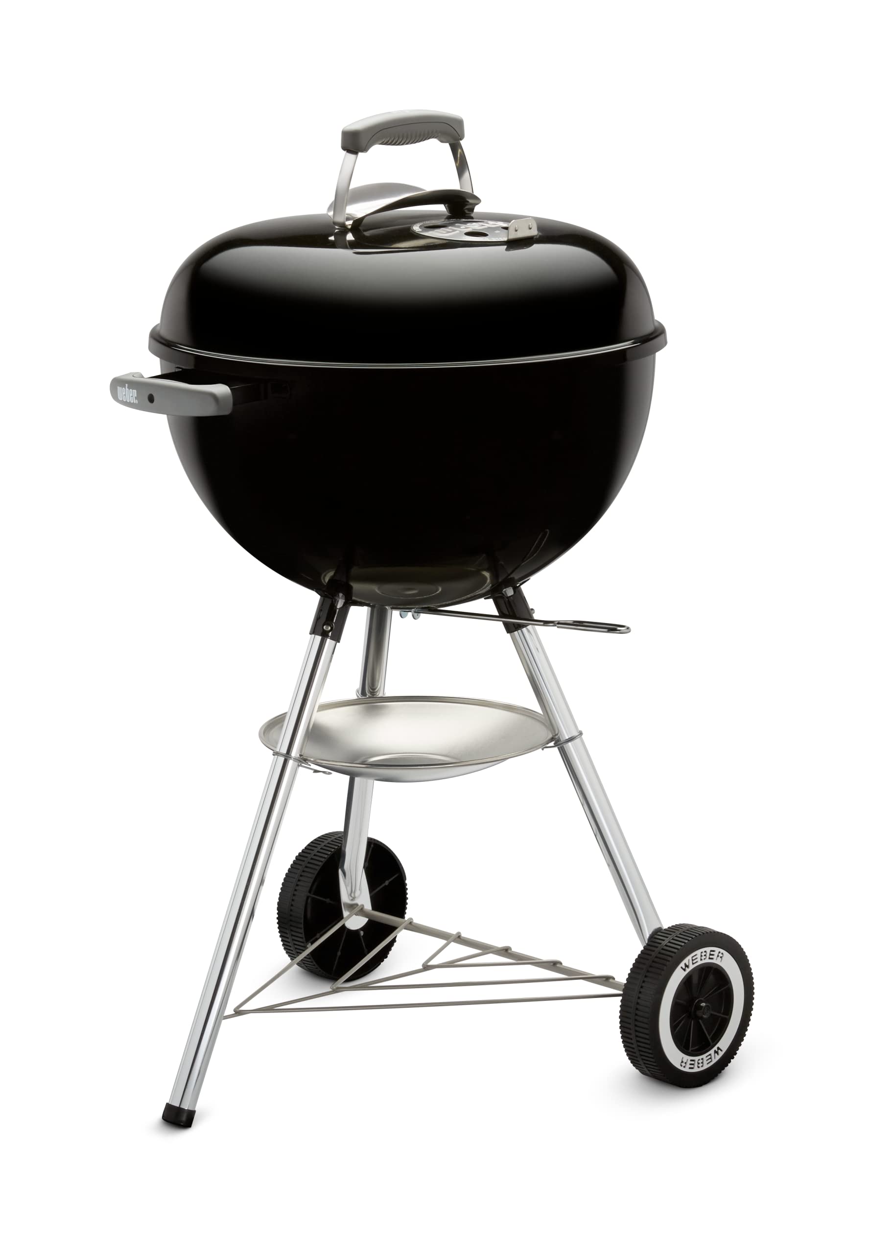 🔥 Weber Classic Kettle Holzkohlegrill Ø 47cm BBQ Grill Schwarz (1241304) - Angebot Angebot bei HelloDeals