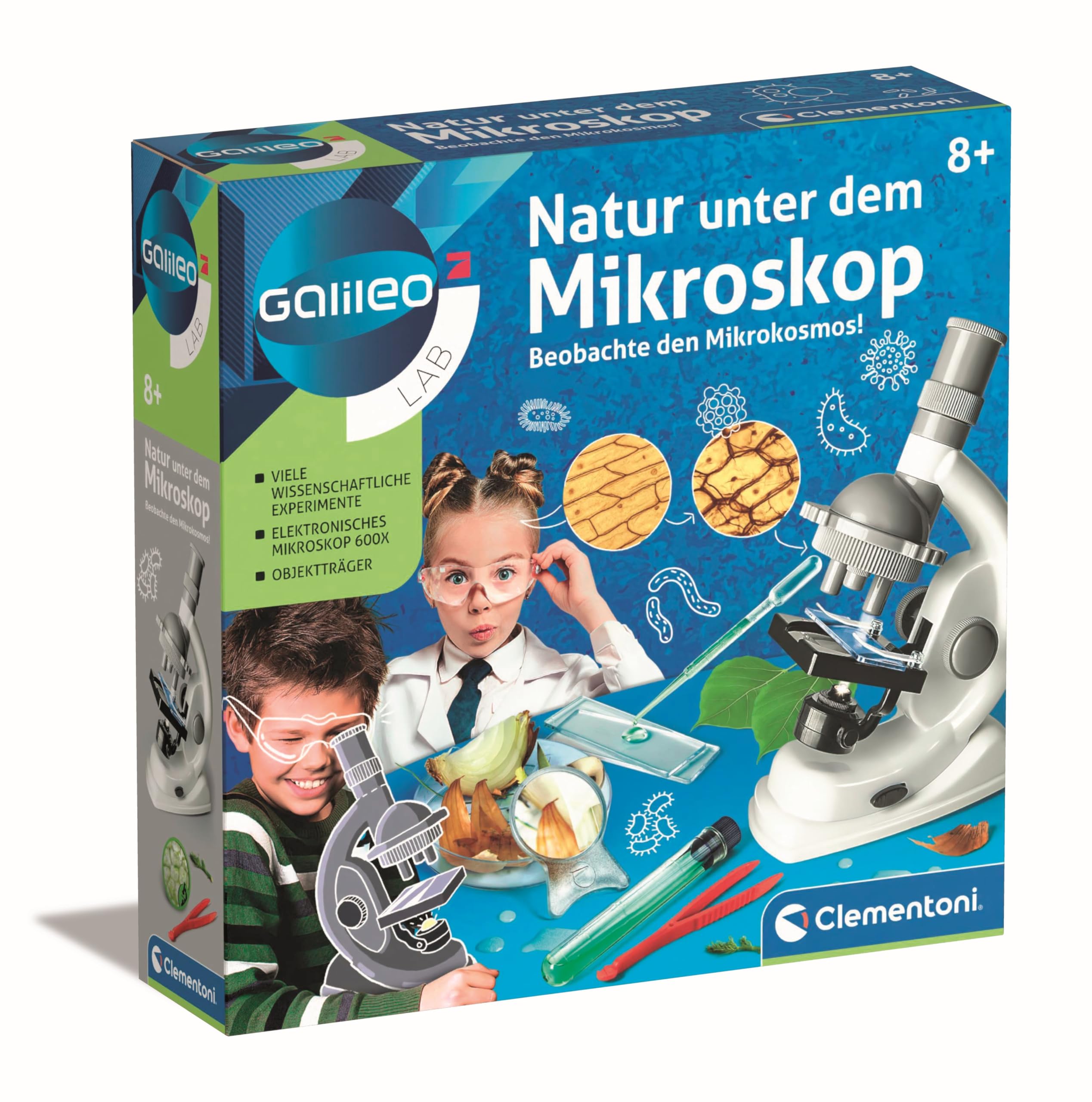 Clementoni Galileo Lab – Natur unter dem Mikroskop 🦠🔬 Angebot Angebot bei HelloDeals