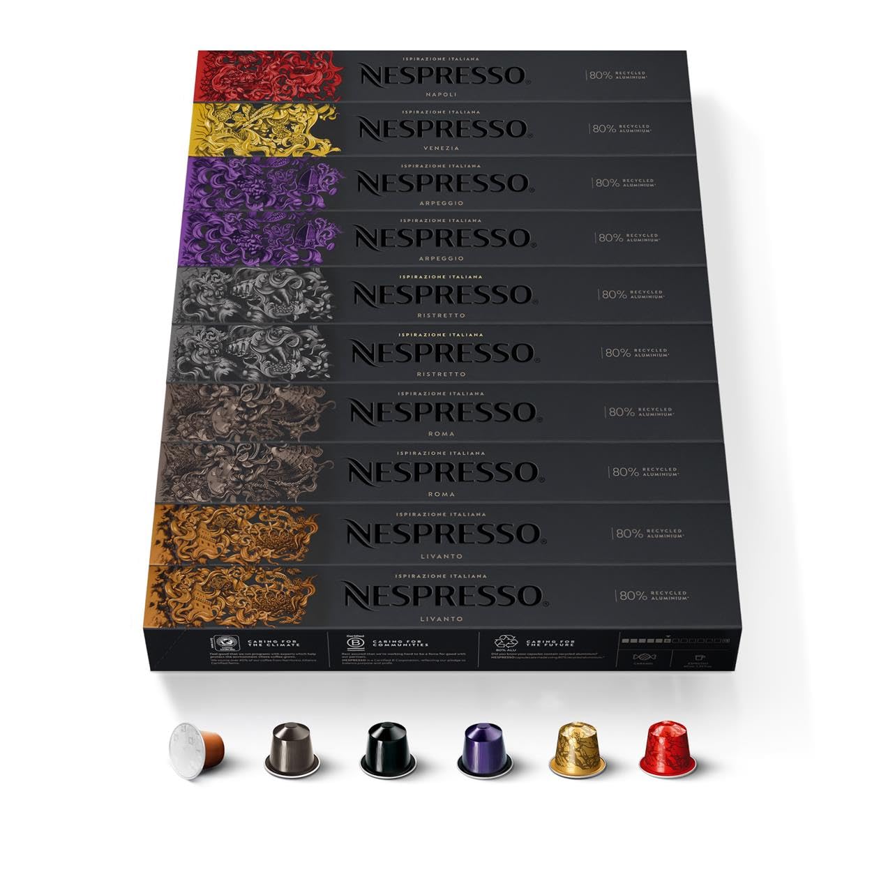 🌟 NESPRESSO ORIGINAL Ispirazione Italiana Kapsel Set 🌟 Angebot bei HelloDeals