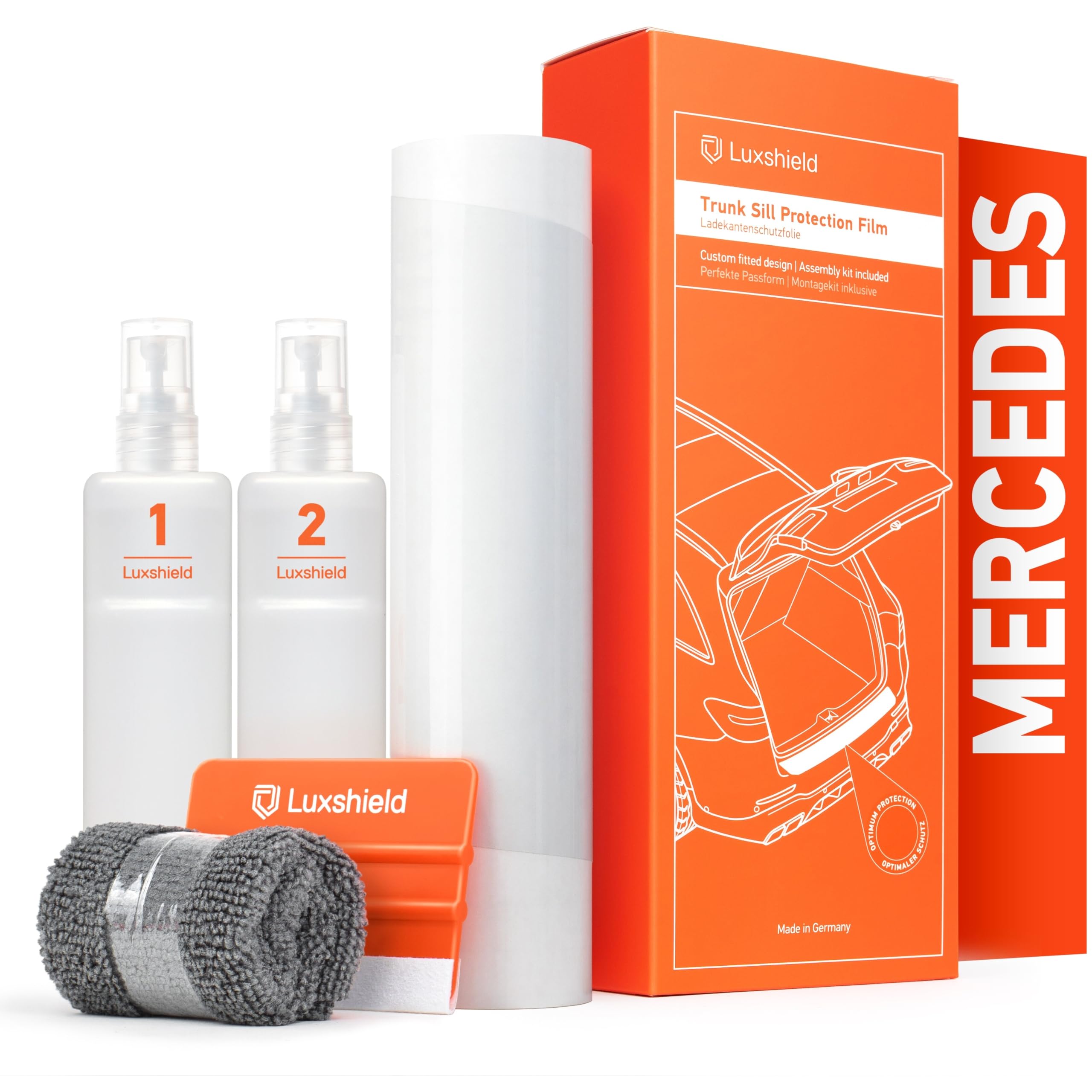 🚗 Luxshield Ladekantenschutz Folie für Mercedes Benz V-Klasse W447 I 2014-2025 🌟 Angebot bei HelloDeals