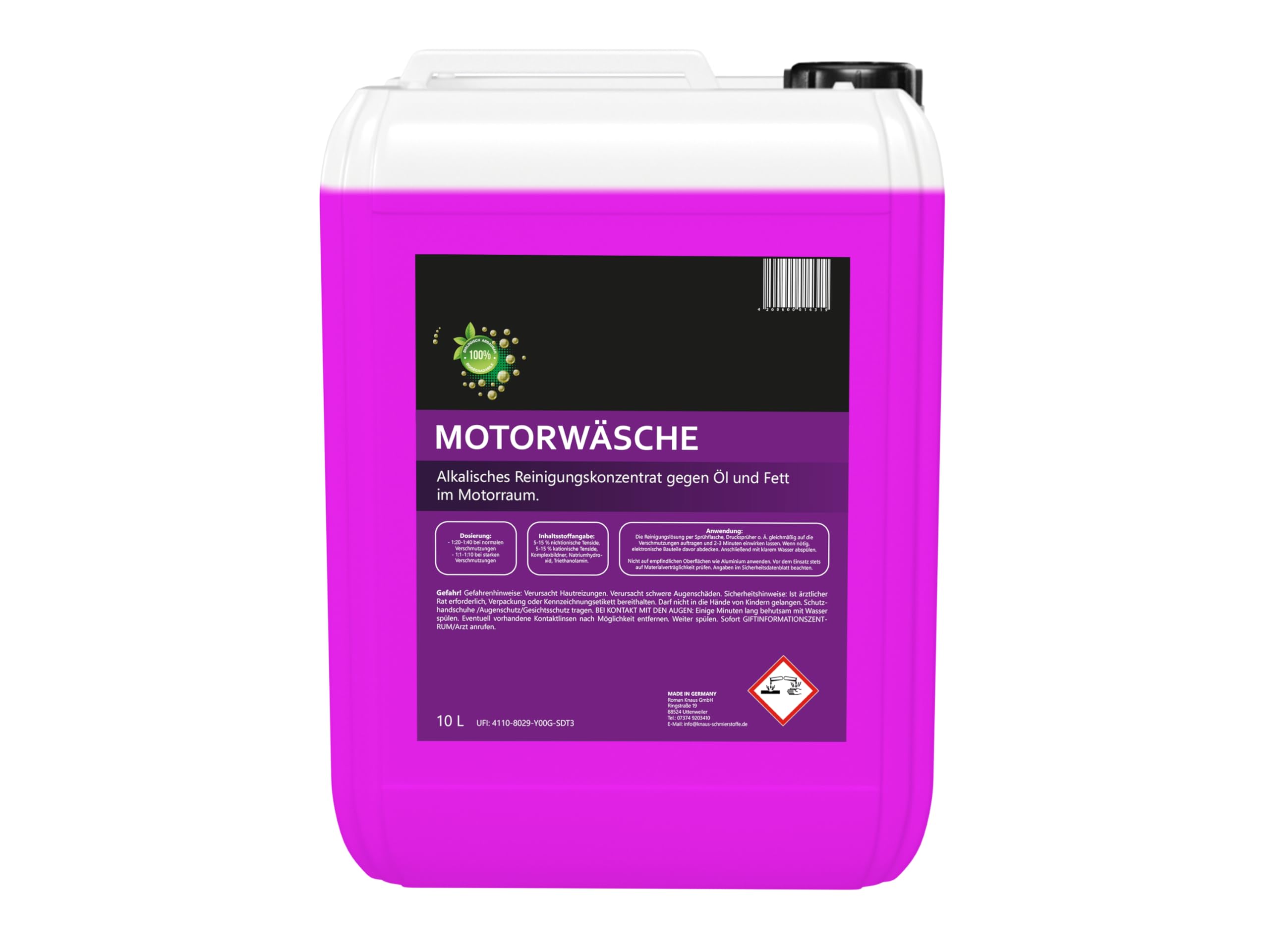 🚗💦 10 Liter Motorwäsche - Kraftvolle Reinigung für deinen Motorraum! 🛠️ Angebot bei HelloDeals