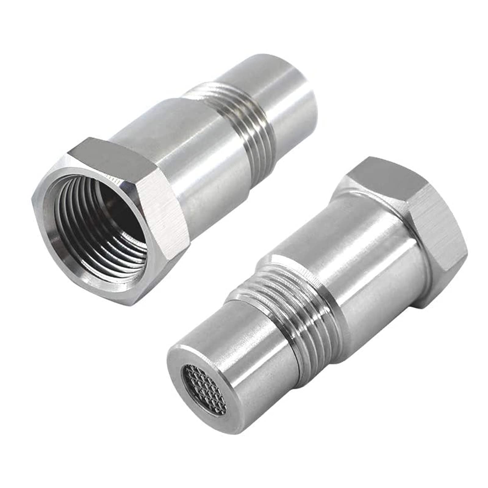 🚗🔧 RUIZHI Lambdasonde Adapter M18*1,5 - 2 Stück Lambda Eliminator 45mm O2 Sauerstoffsensor Extender Angebot bei HelloDeals