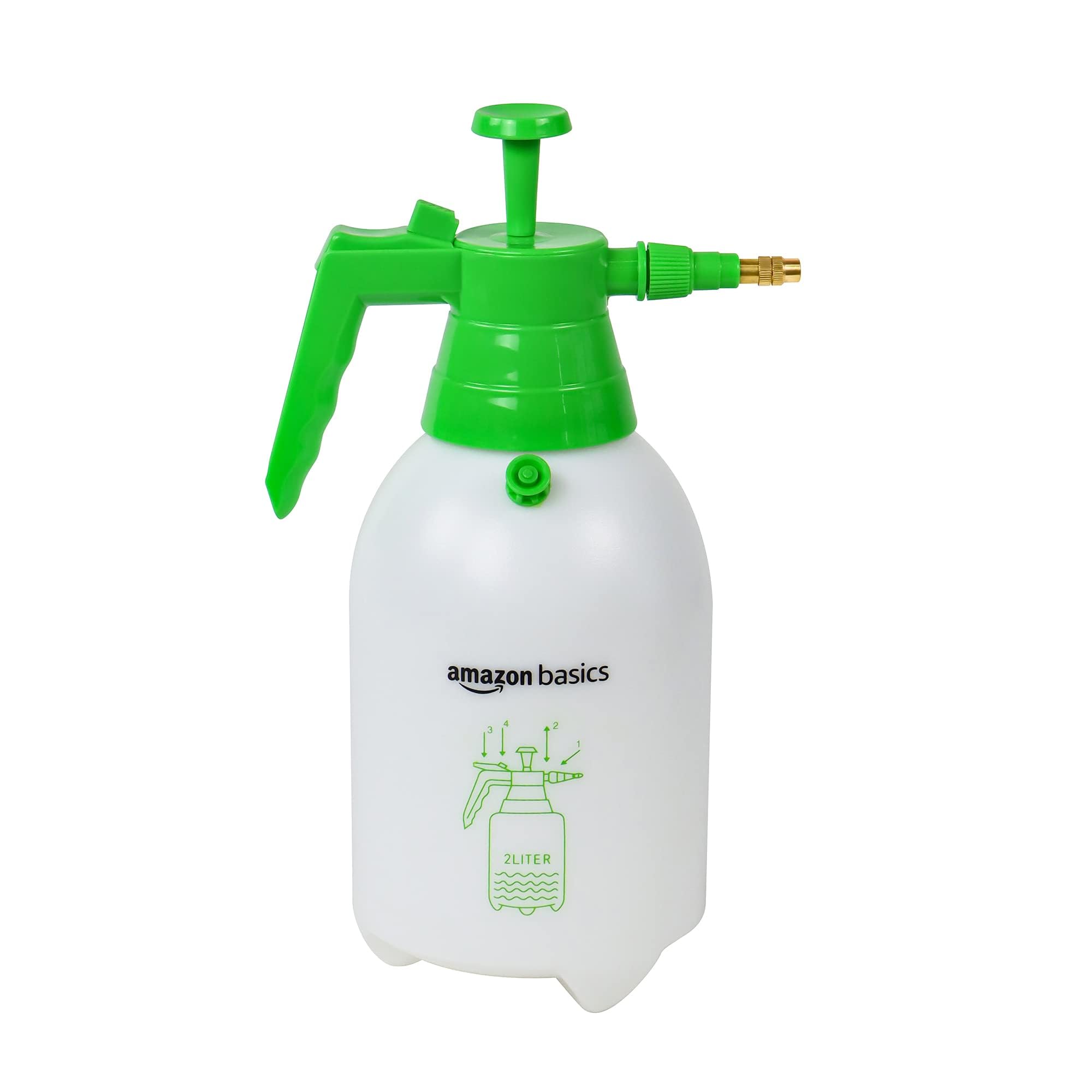 🌿🚿 Amazon Basics Drucksprüher mit feststellbarem Auslösemechanismus, 2 l 🚿🌿 Angebot bei HelloDeals