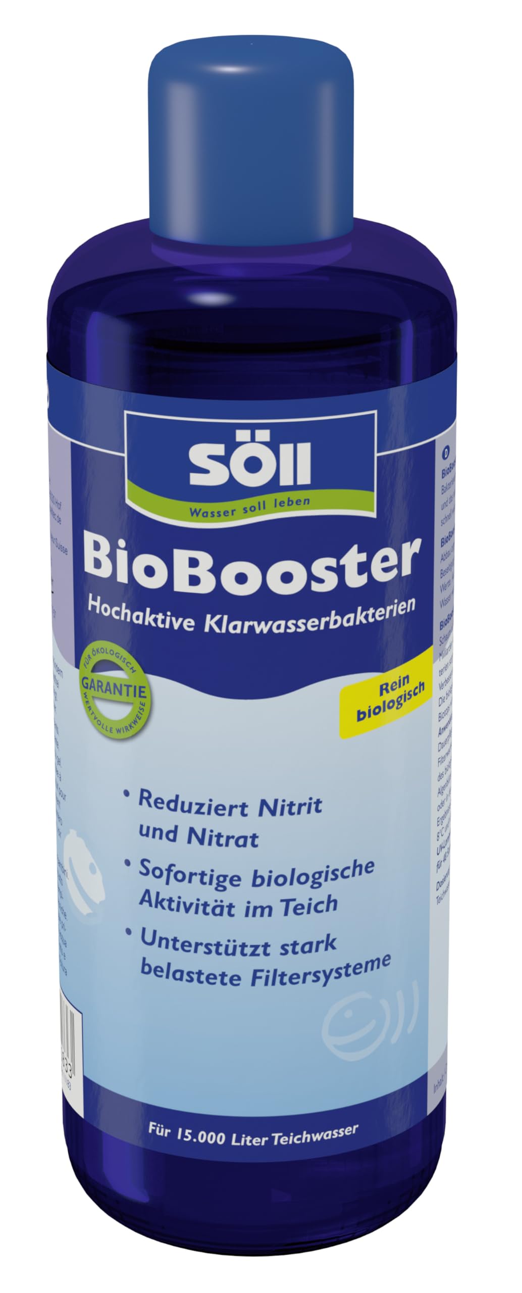 Söll 83698 BioBooster 500 ml - Biologischer Teichwasseraufbereiter 🌿 Angebot bei HelloDeals