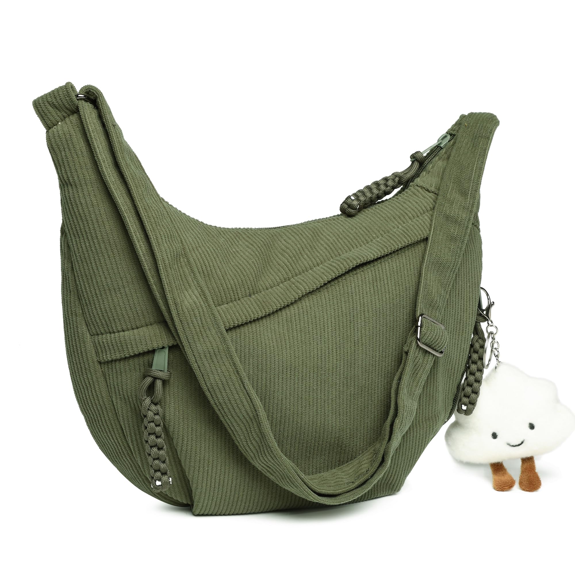 đ Stylische Crossbody Bag Damen UmhĂ€ngetasche đ Hochwertiges Cord Material đ Ideales Geschenk fĂŒr Frauen Angebot bei HelloDeals