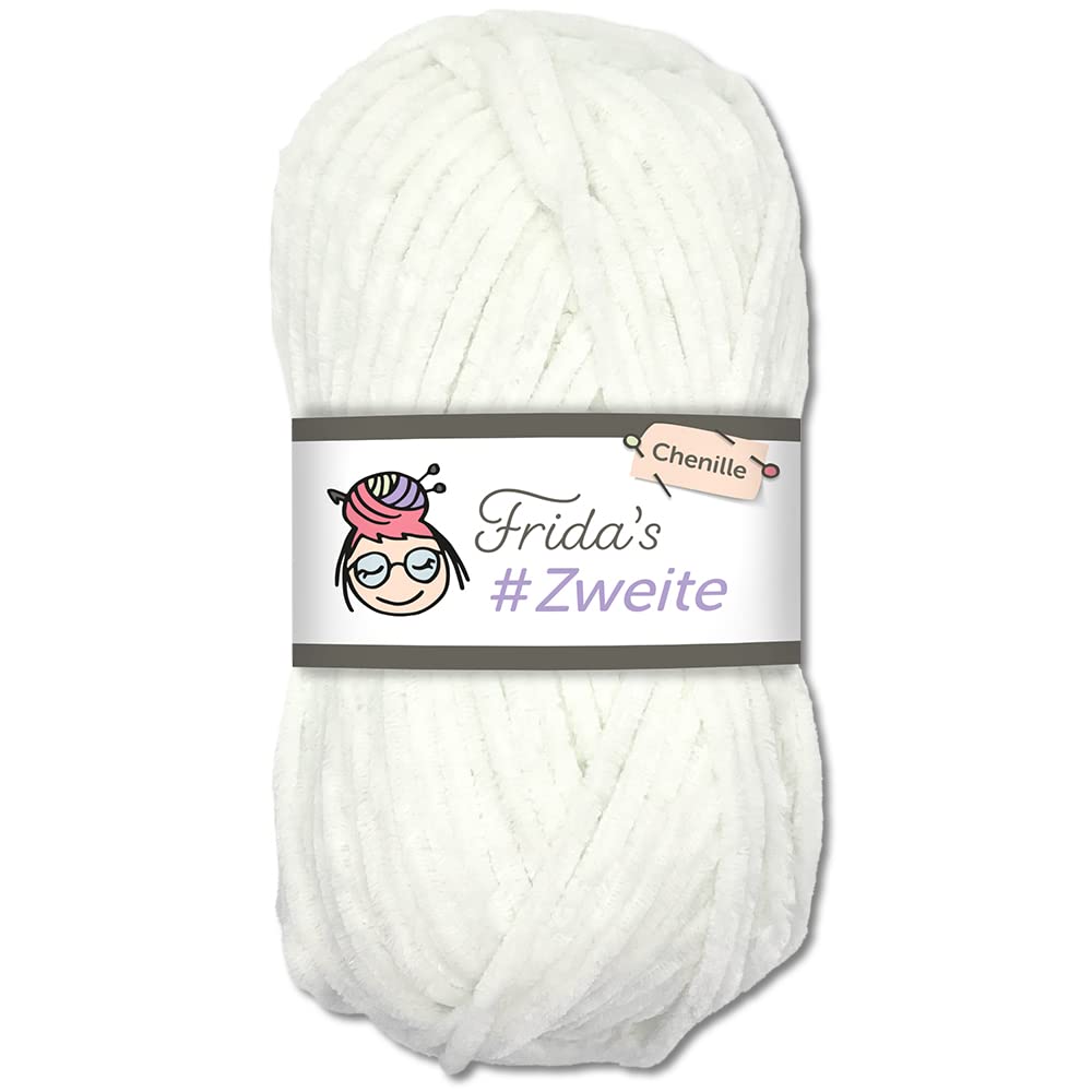 Frida's #Zweite Wolle 100g Chenille Wolle Amigurumi Stricken & Häkeln 🧶🌟 Angebot bei HelloDeals