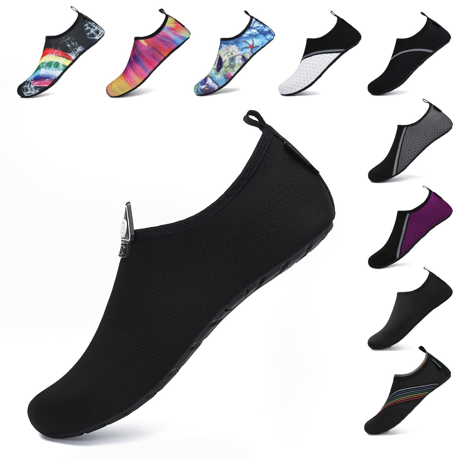 🌊🩴 SAGUARO Unisex Badeschuhe Herren Damen Aqua Schuhe 🩴🌊 Angebot bei HelloDeals