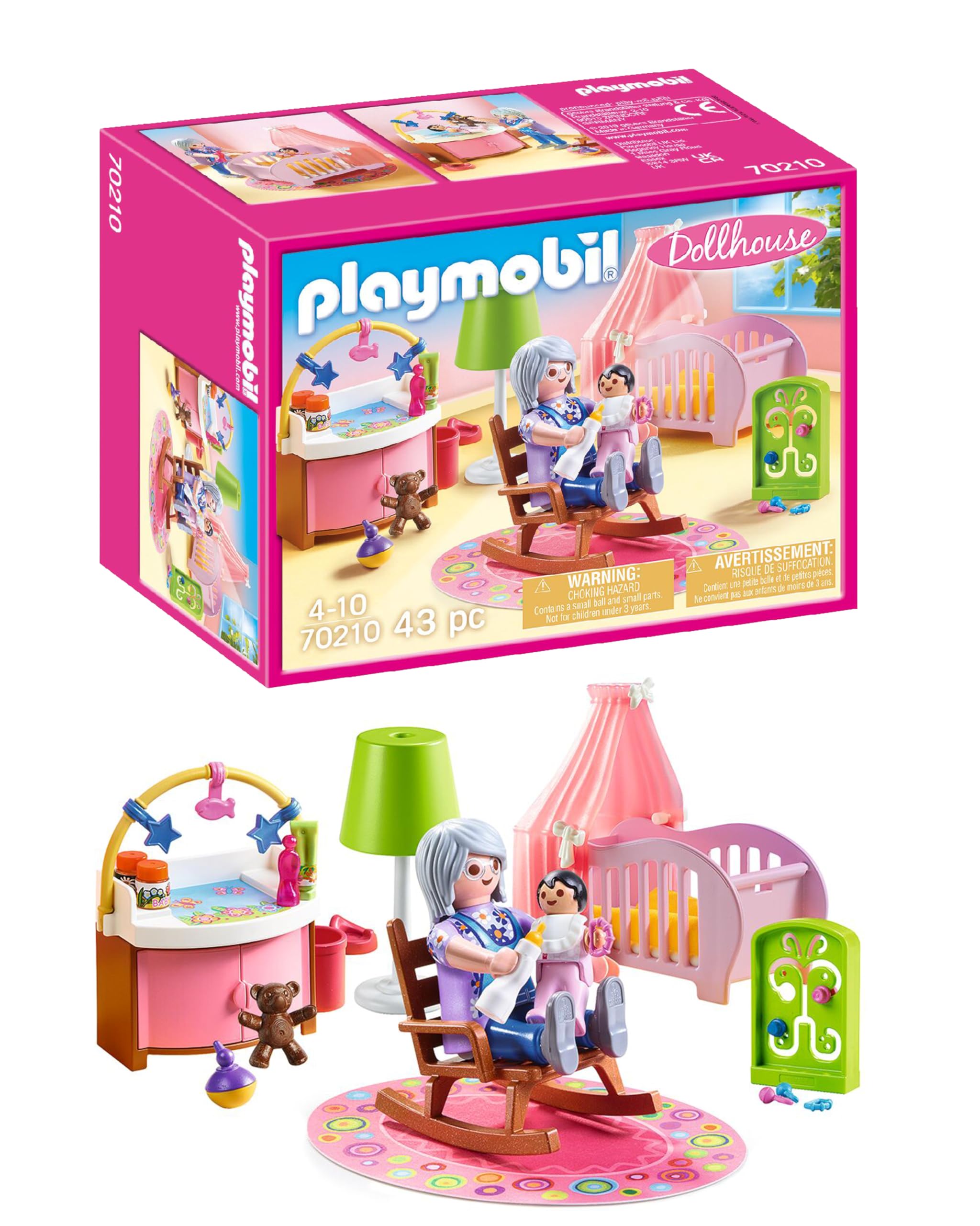 👶🏠 PLAYMOBIL Dollhouse 70210 Babyzimmer Deal - Spielspaß für Kinder ab 4 Jahren! 🎉 Angebot bei HelloDeals