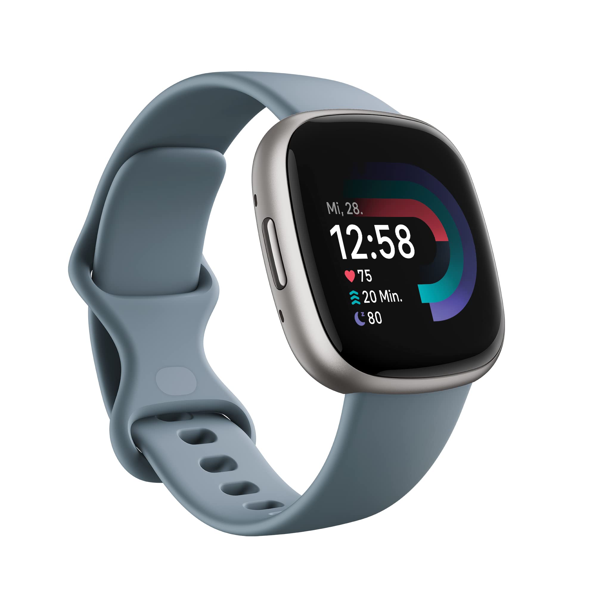 Google Fitbit Versa 4 – Smartwatch Damen / Herren 🌟 Fitness-Tracker mit integriertem GPS und Telefonfunktion Angebot bei HelloDeals