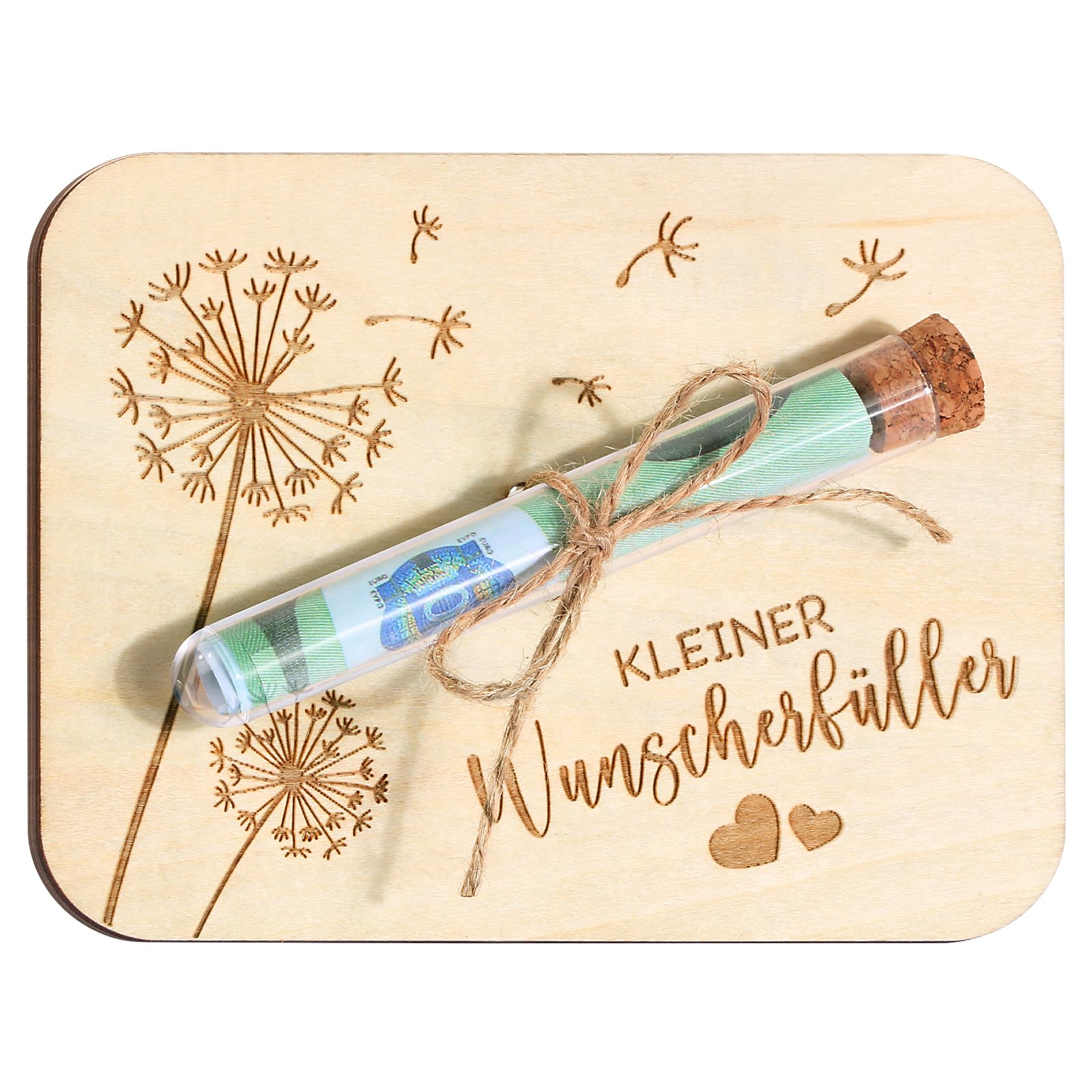 🎁BOFUNX Wunscherfüller Geldgeschenke Verpackung aus Holz - Ideal für Weihnachten, Geburtstag, Hochzeit! 🎉 Angebot bei HelloDeals