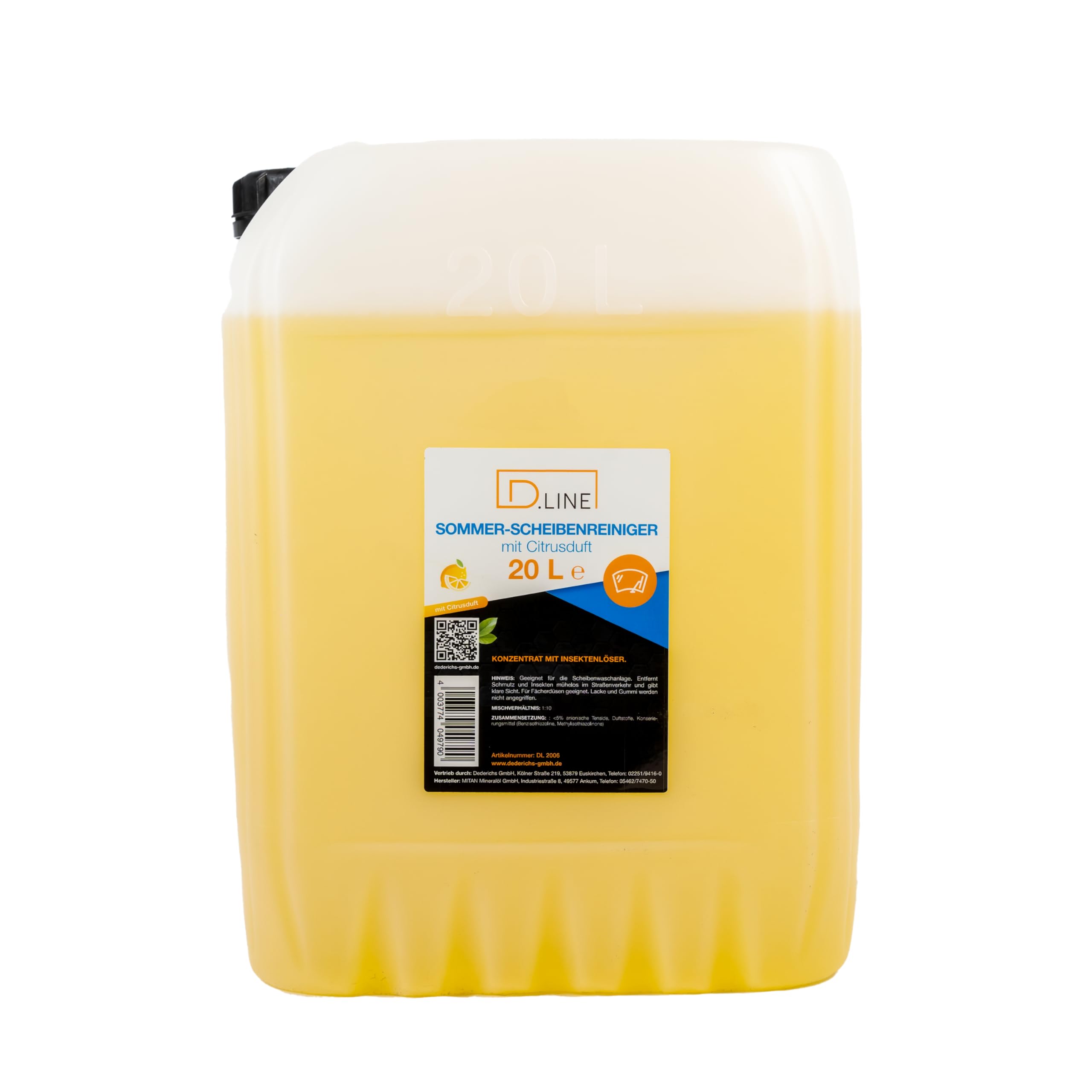 Sommerscheibenreiniger Konzentrat 20 Liter 🚗🌞 Angebot bei HelloDeals