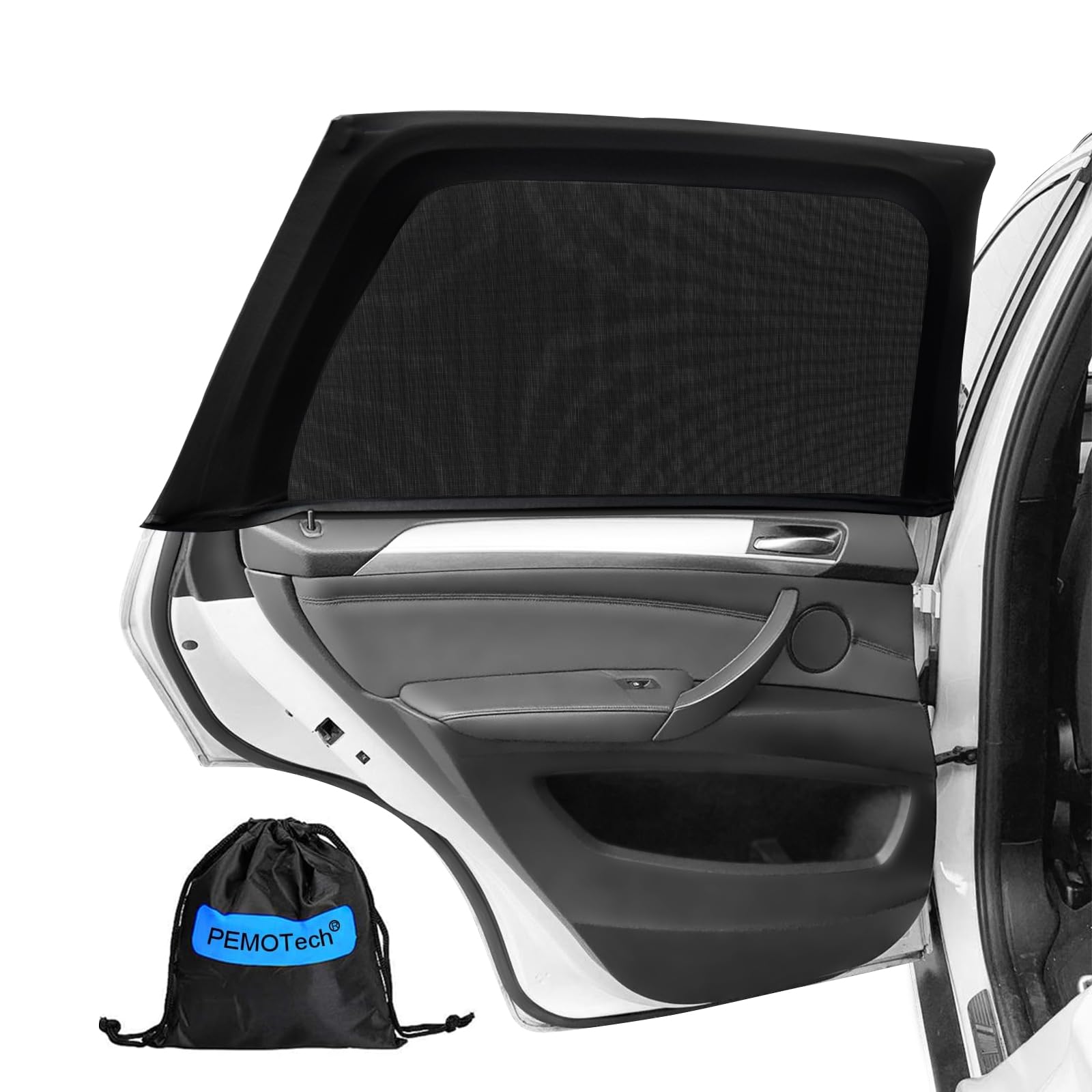 PEMOTech Sonnenschutz Auto Baby (2-Stück) - ZERTIFIZIERTER UV-Schutz Angebot bei HelloDeals