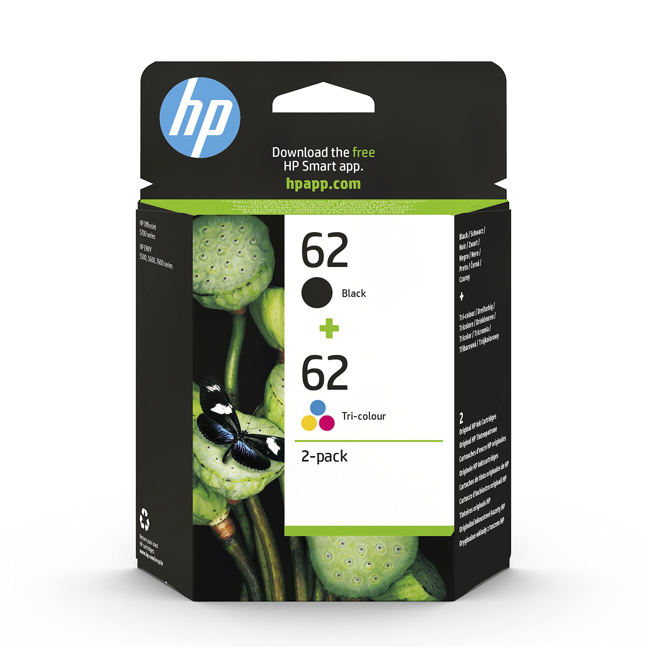 🖨️ HP 62 (N9J71AE) Multipack Original Druckerpatronen Angebot! 🌈 Angebot bei HelloDeals