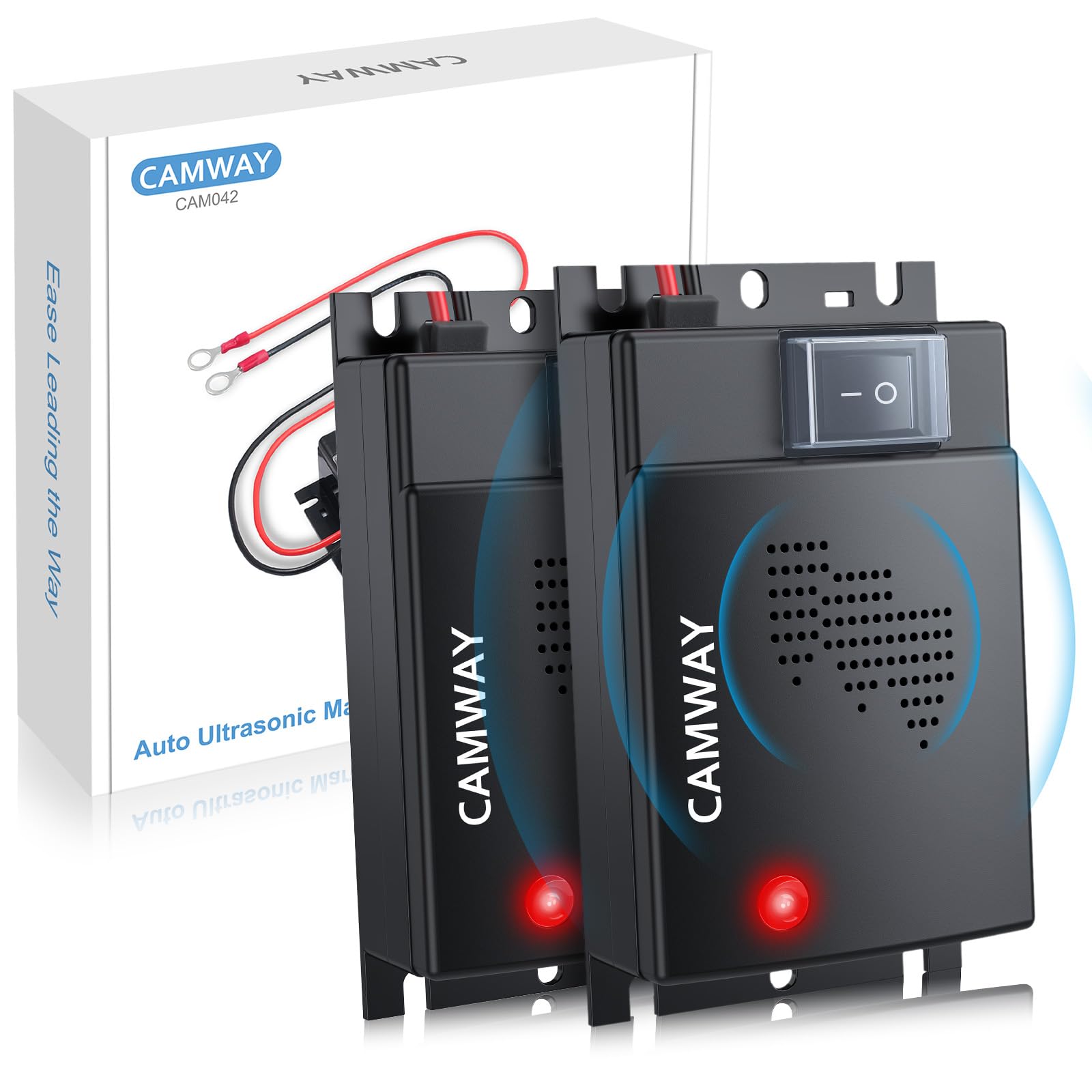 CAMWAY 2PCS Marderschreck Auto 🚗🔊 Angebot bei HelloDeals