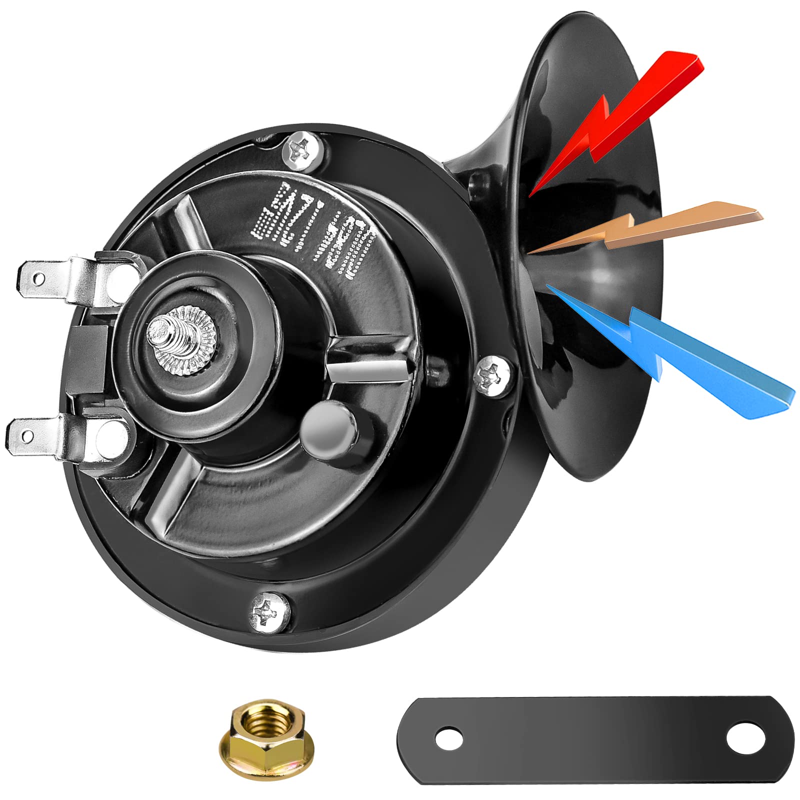 Universal Schneckenlufthorn Motorrad Auto Hupe 118 db 🚗🔊 Angebot bei HelloDeals