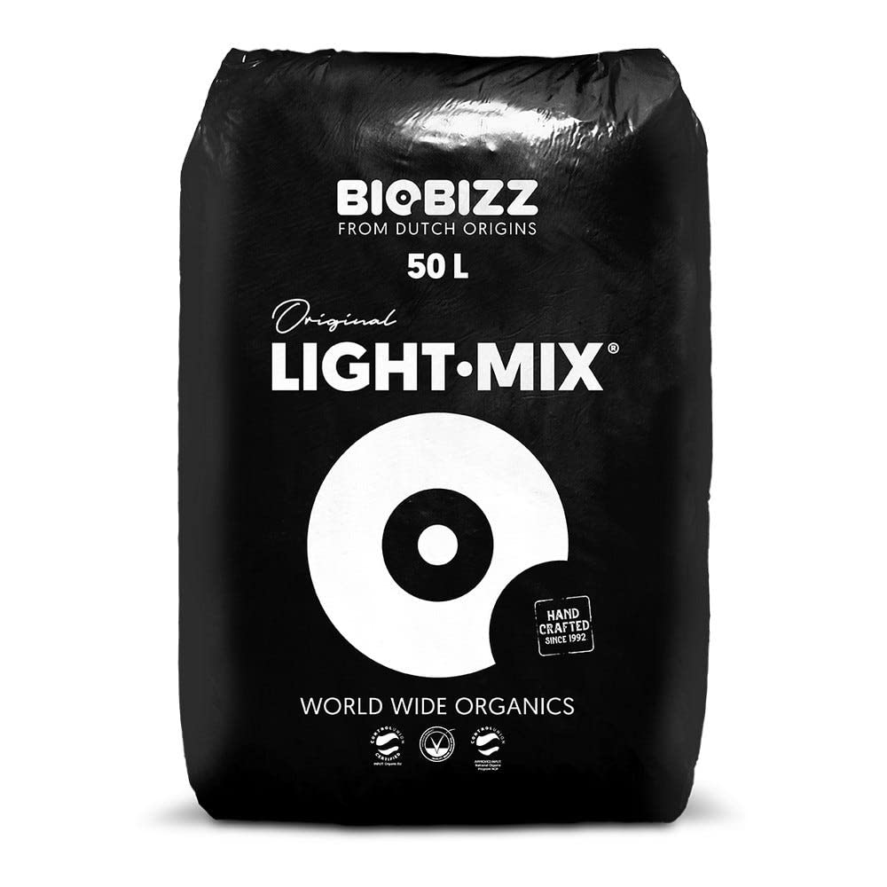 🌿 BioBizz 02-075-100 Erde Light-Mix Blumenerde 50 L Sack 🌱 Angebot bei HelloDeals