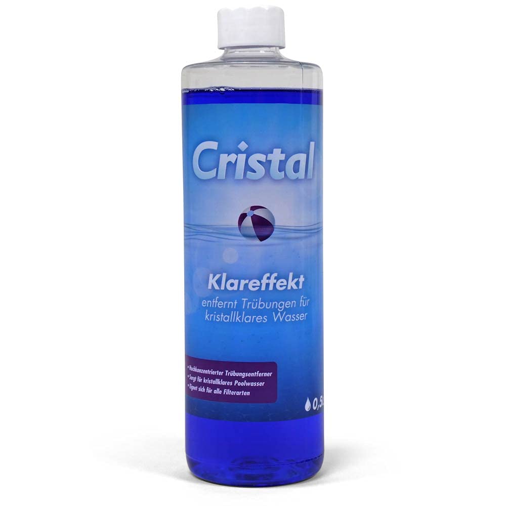 🌊🏊‍♂️ Cristal Klareffekt Trübungsentferner - Für kristallklares Wasser in Pool & Whirlpool 🏖️🌞 Angebot bei HelloDeals