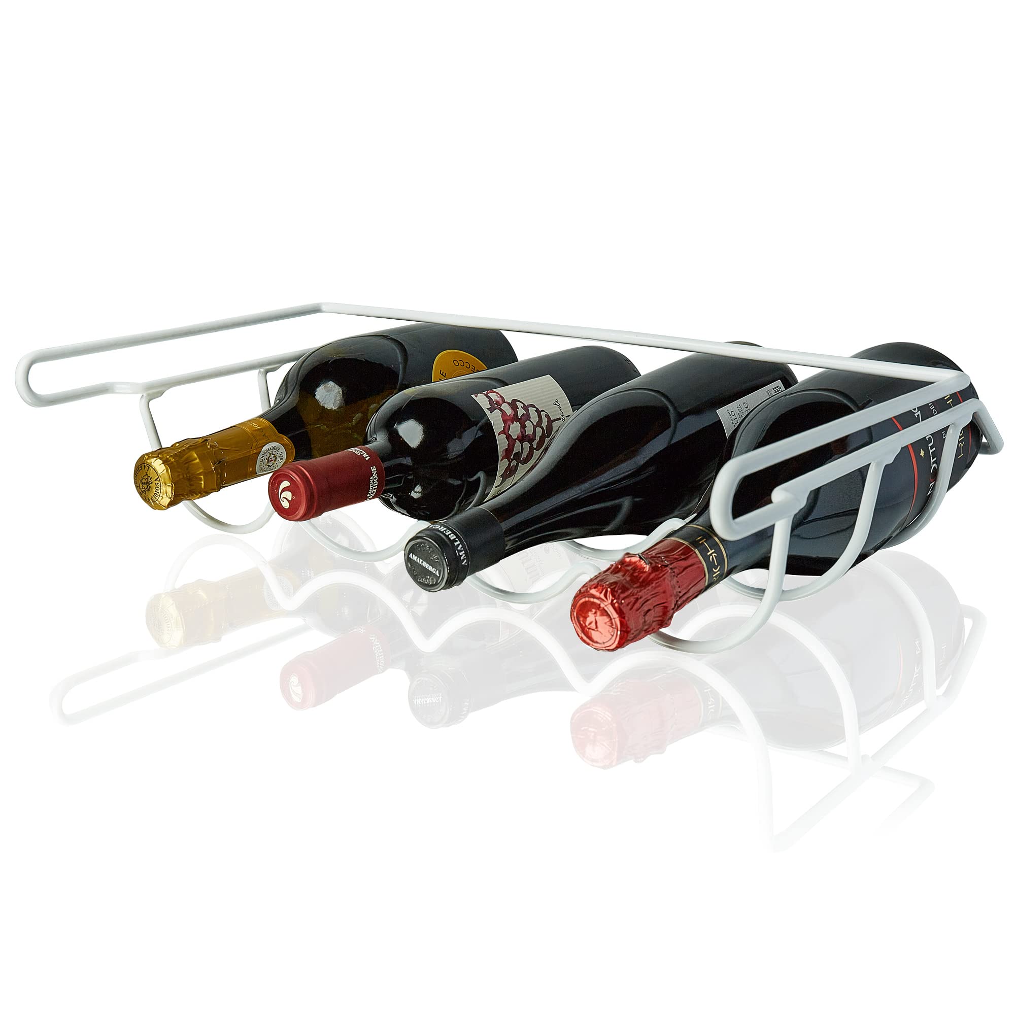 BEARTOP Weinregal | Flaschenregal | Weinflaschenhalter für Kühlschrank oder Regal Angebot bei HelloDeals