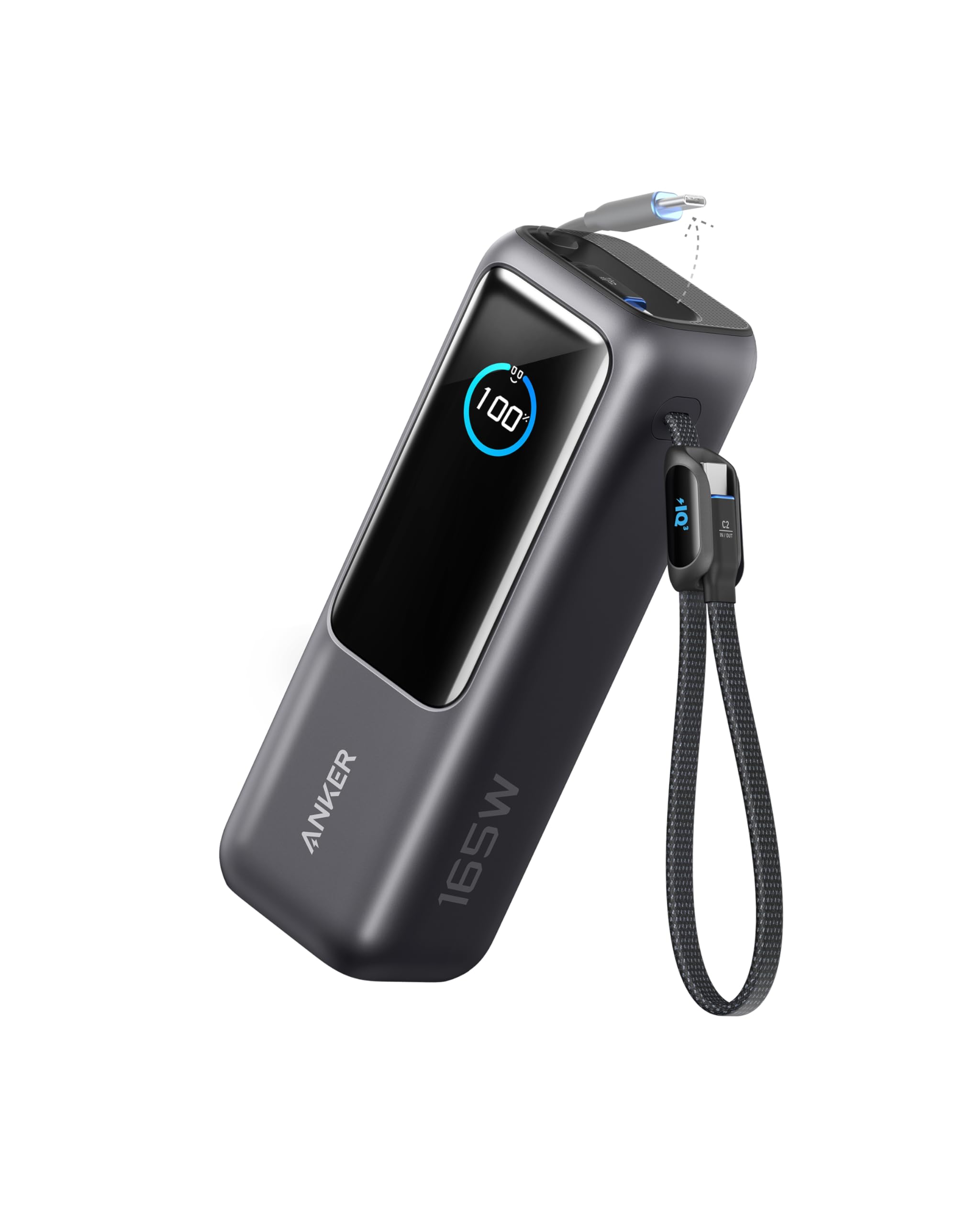 🔋🖤 Anker Laptop Powerbank 25.000mAh - 3X 100W USB-C Ports Angebot bei HelloDeals