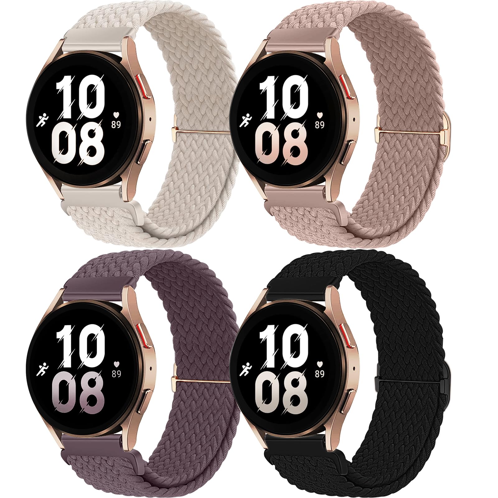 Chinbersky 20mm Nylon Geflochtenes Armband für Samsung Galaxy Watch Angebot bei HelloDeals