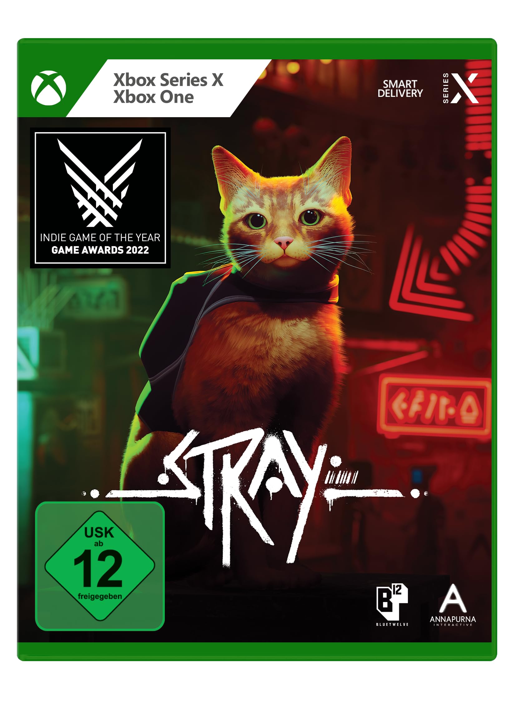 🐱 Stray - Xbox Series X | Katzenabenteuer in Neonstadt Angebot bei HelloDeals