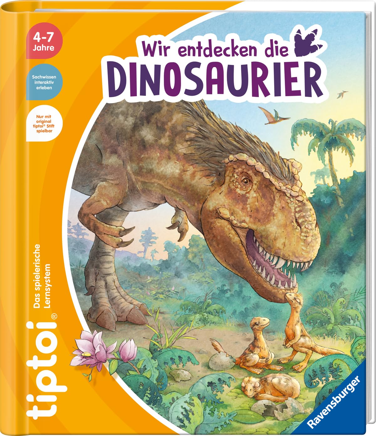 🦕📚 Tiptoi® Wir entdecken die Dinosaurier - Abenteuer für Kinder ab 4 Jahren! 🌋 Angebot bei HelloDeals
