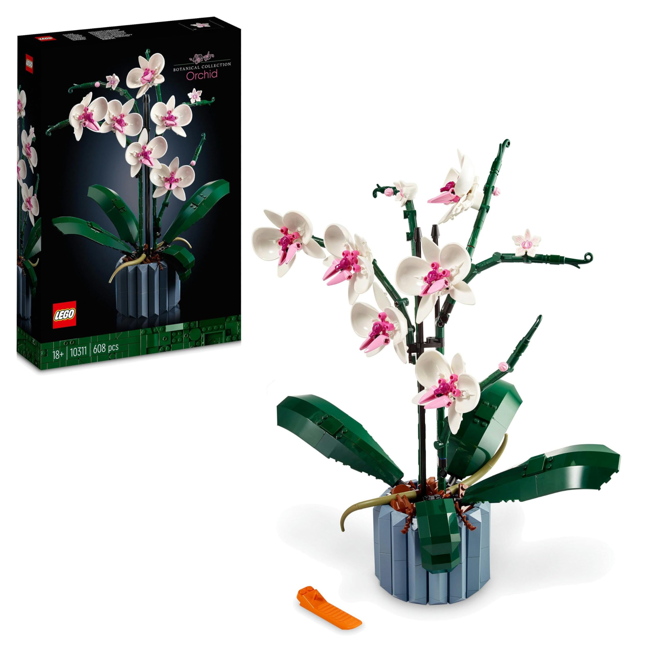 🌺🌿 LEGO Botanicals Orchidee Set - Modellbausatz für Erwachsene Angebot bei HelloDeals