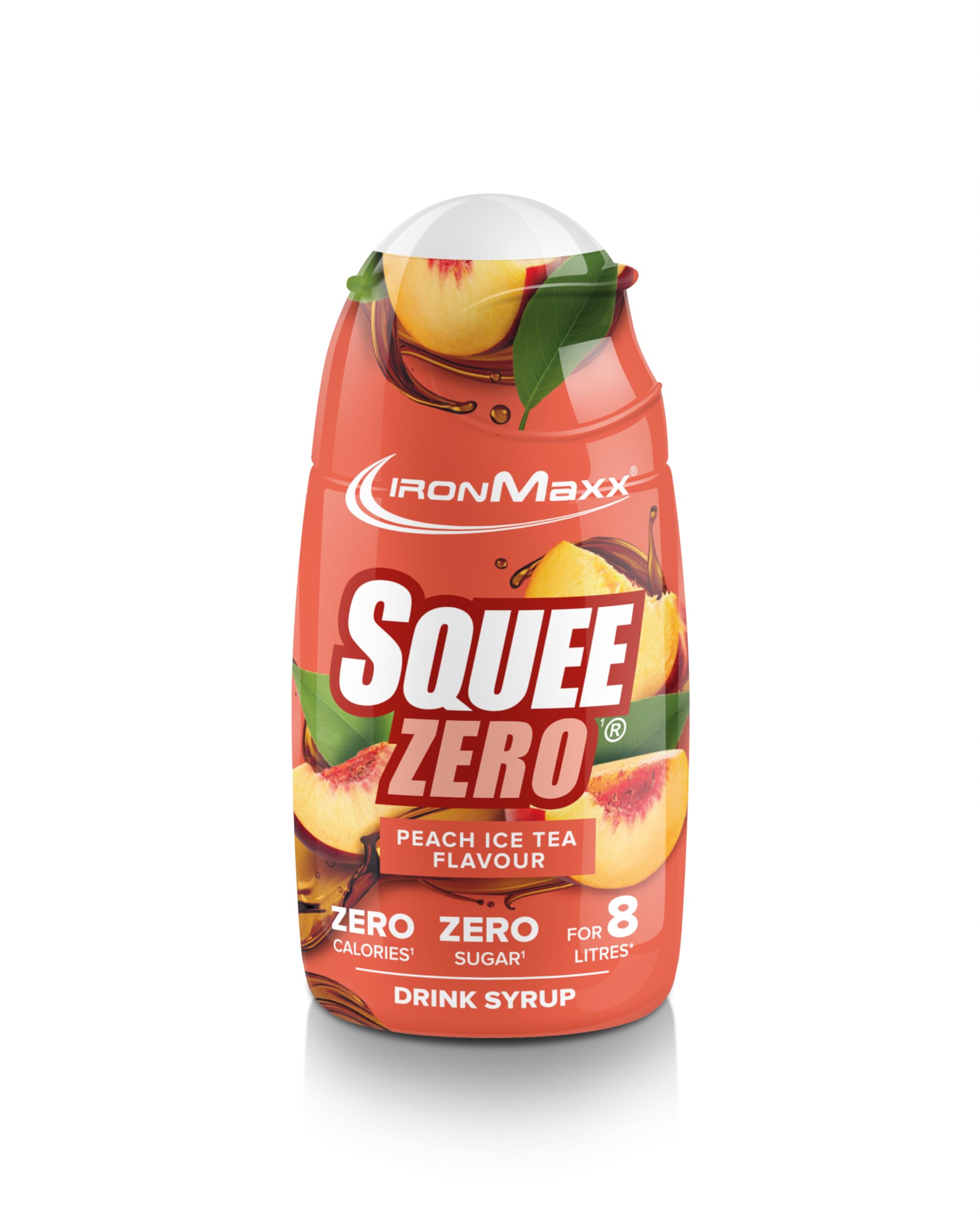 Angebot: IronMaxx SqueeZero - Pfirsich Eistee 65ml Sirup 🍑❄️ Angebot bei HelloDeals
