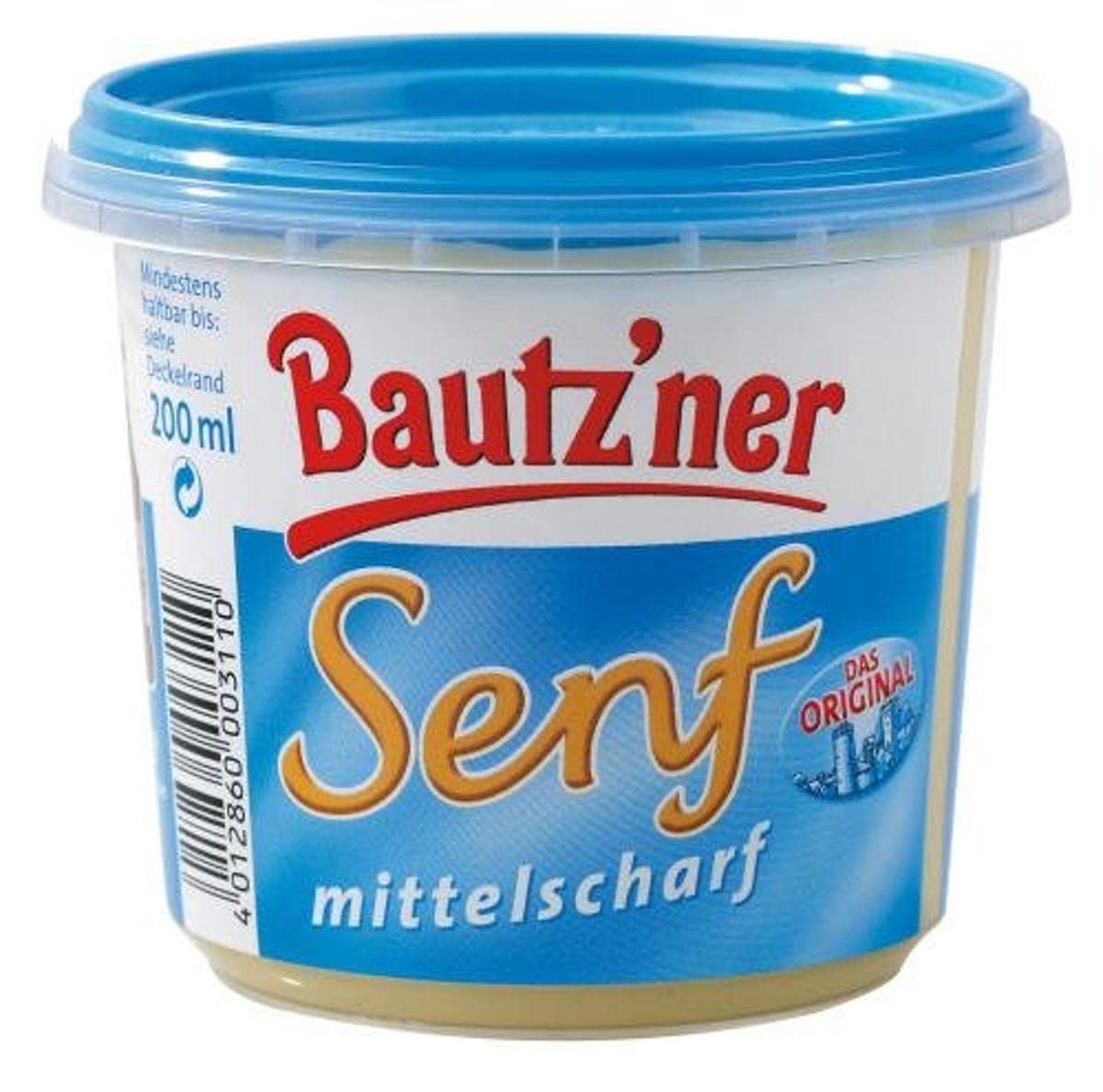 🌭 Bautzner Bautz'ner Senf mittelscharf 200 ml Becher 🌶 Angebot bei HelloDeals