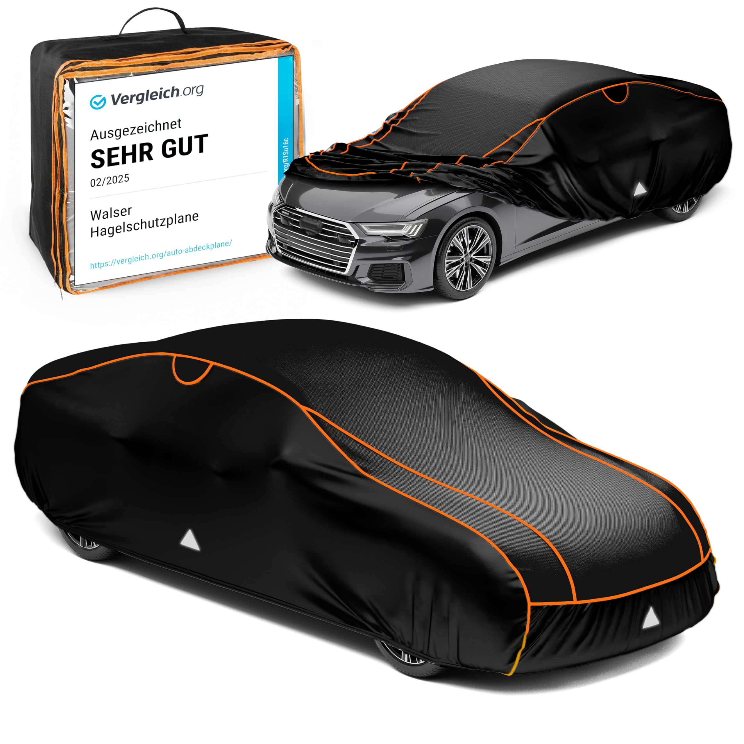 WALSER Hagelschutz Abdeckplane Auto - Schutz vor Hagelstürmen! ⛈️ Angebot bei HelloDeals