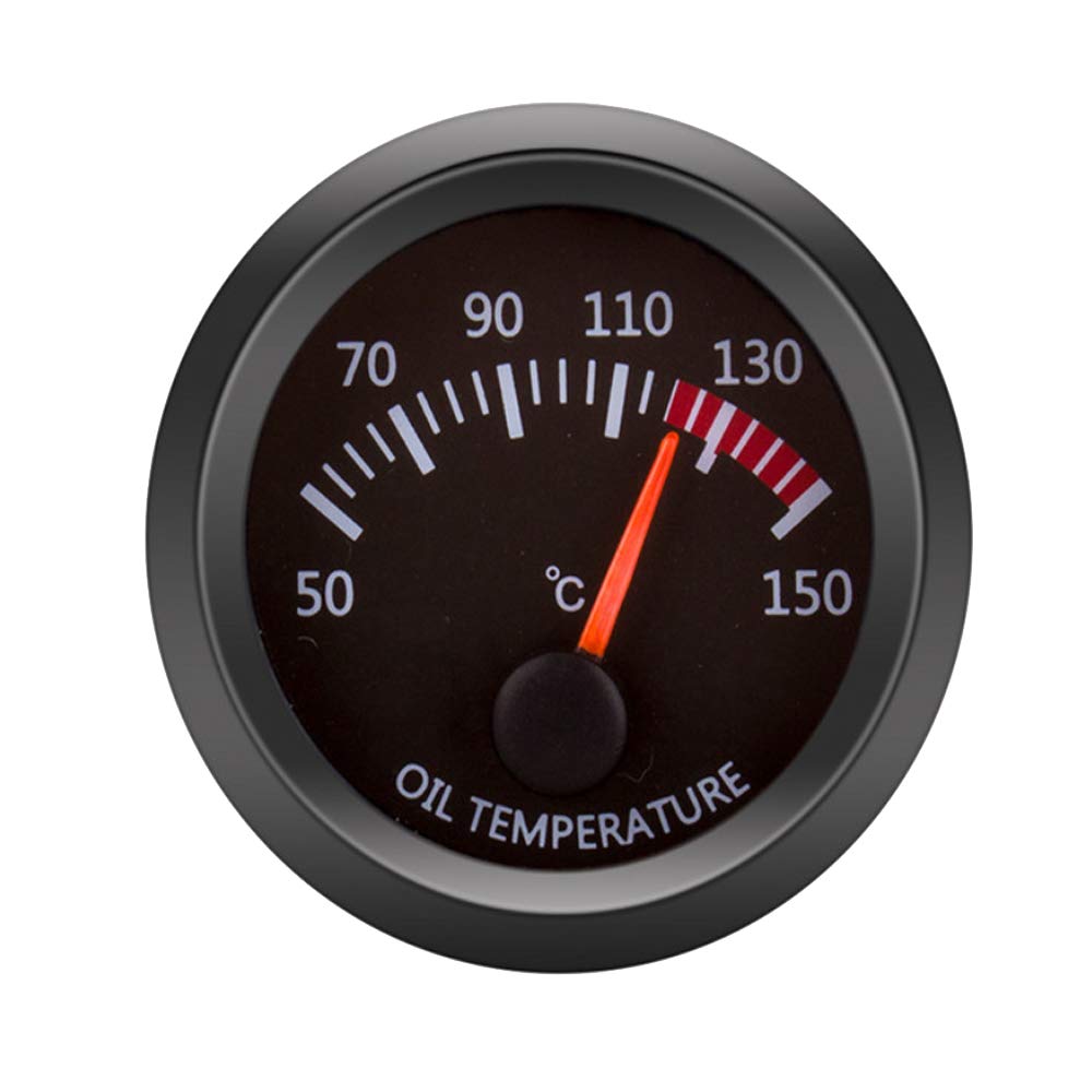 🚗 ETOPARS 52mm Automotor Kfz Zeiger Öltemperatur Messgerät Kit 🌡️ Angebot bei HelloDeals