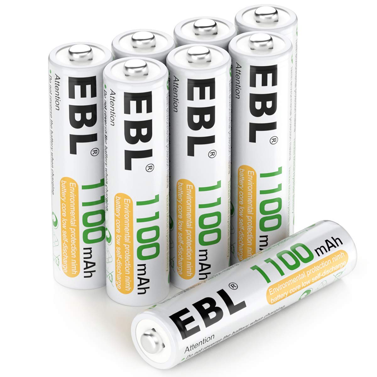 EBL AAA Akku 1100mAh 8 Stück - Wiederaufladbare Batterien 🌟 Angebot bei HelloDeals