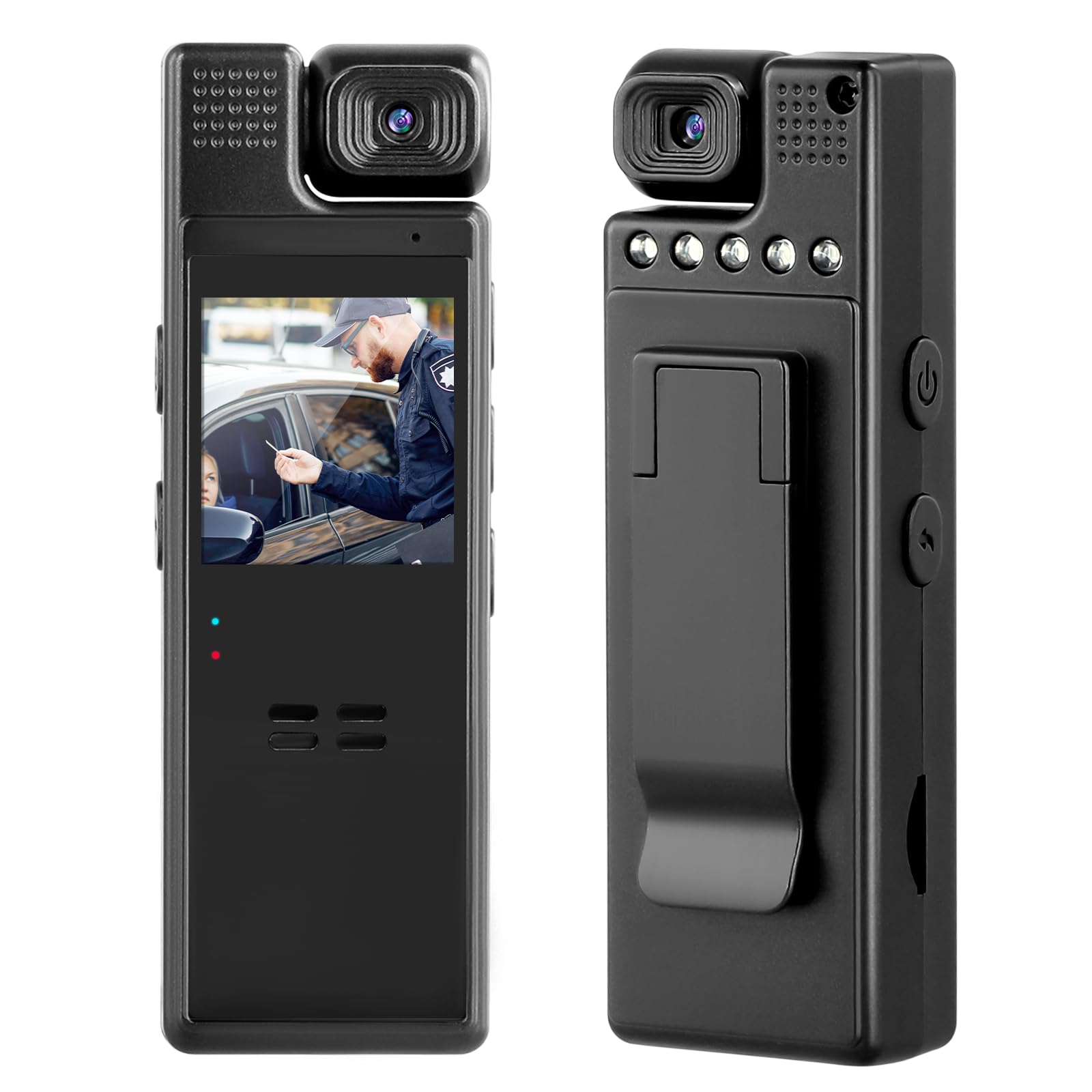 Aofesel 64 GB Körperkamera mit Audio und 1,3-Zoll-IPS-Display 📹🔋 Angebot bei HelloDeals