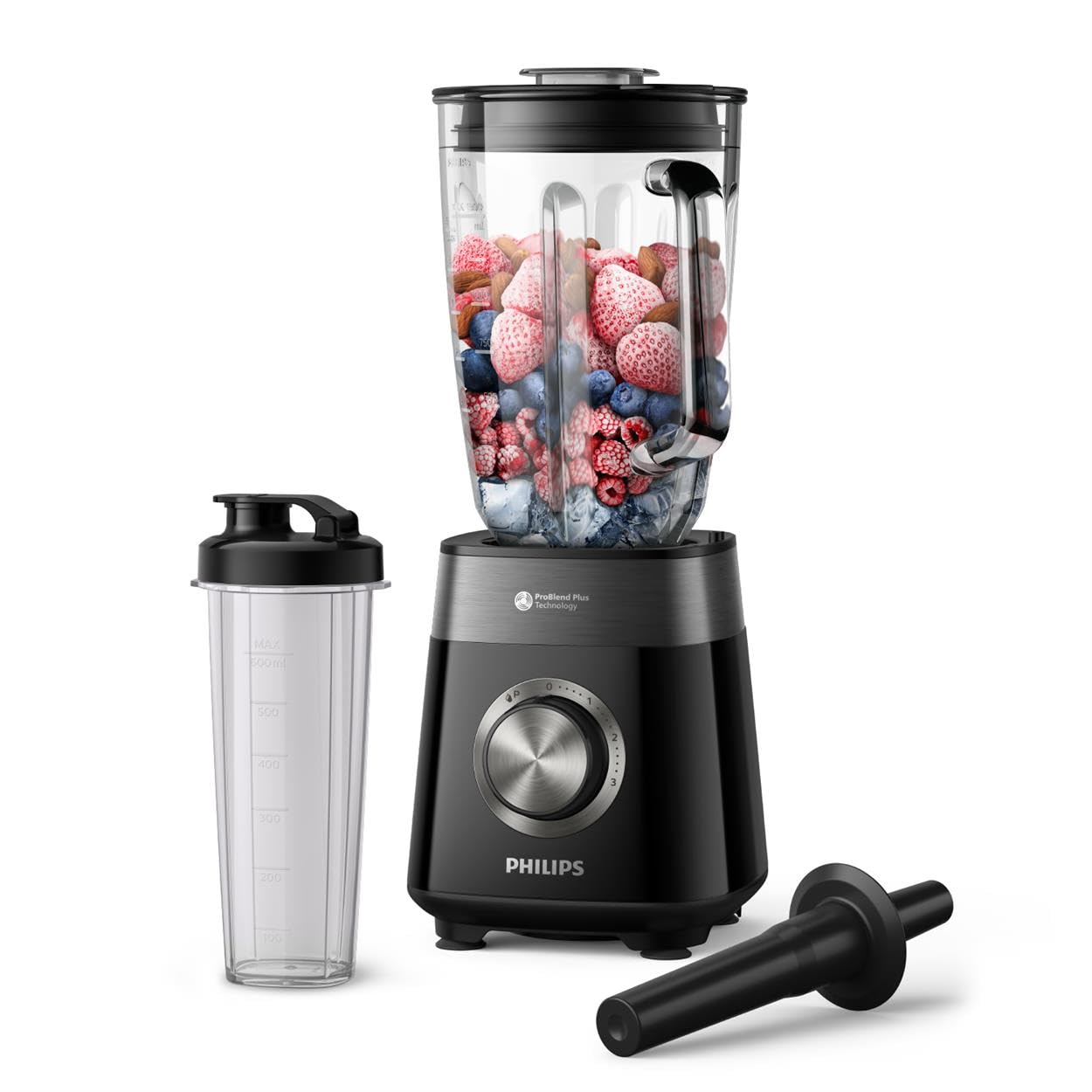 🍹🔥 Philips 5000-Serie Standmixer inkl. Blend-and-go-Behälter - 1200 W. 2L maximales Fassungsvermögen Angebot bei HelloDeals