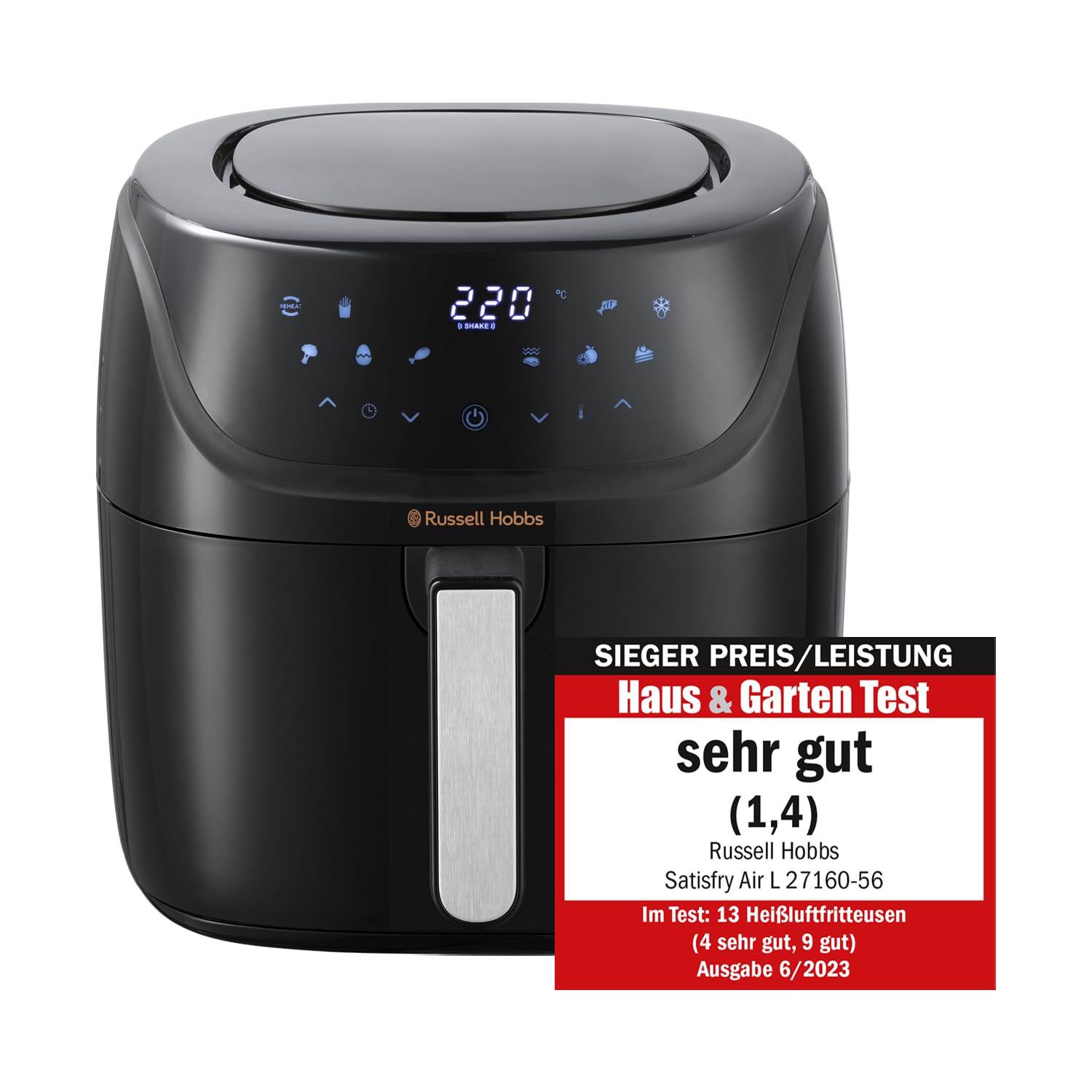 🔥 Russell Hobbs Heißluftfritteuse L 4L Rapid AirFryer 27160-56 Deal 🛒 Angebot bei HelloDeals
