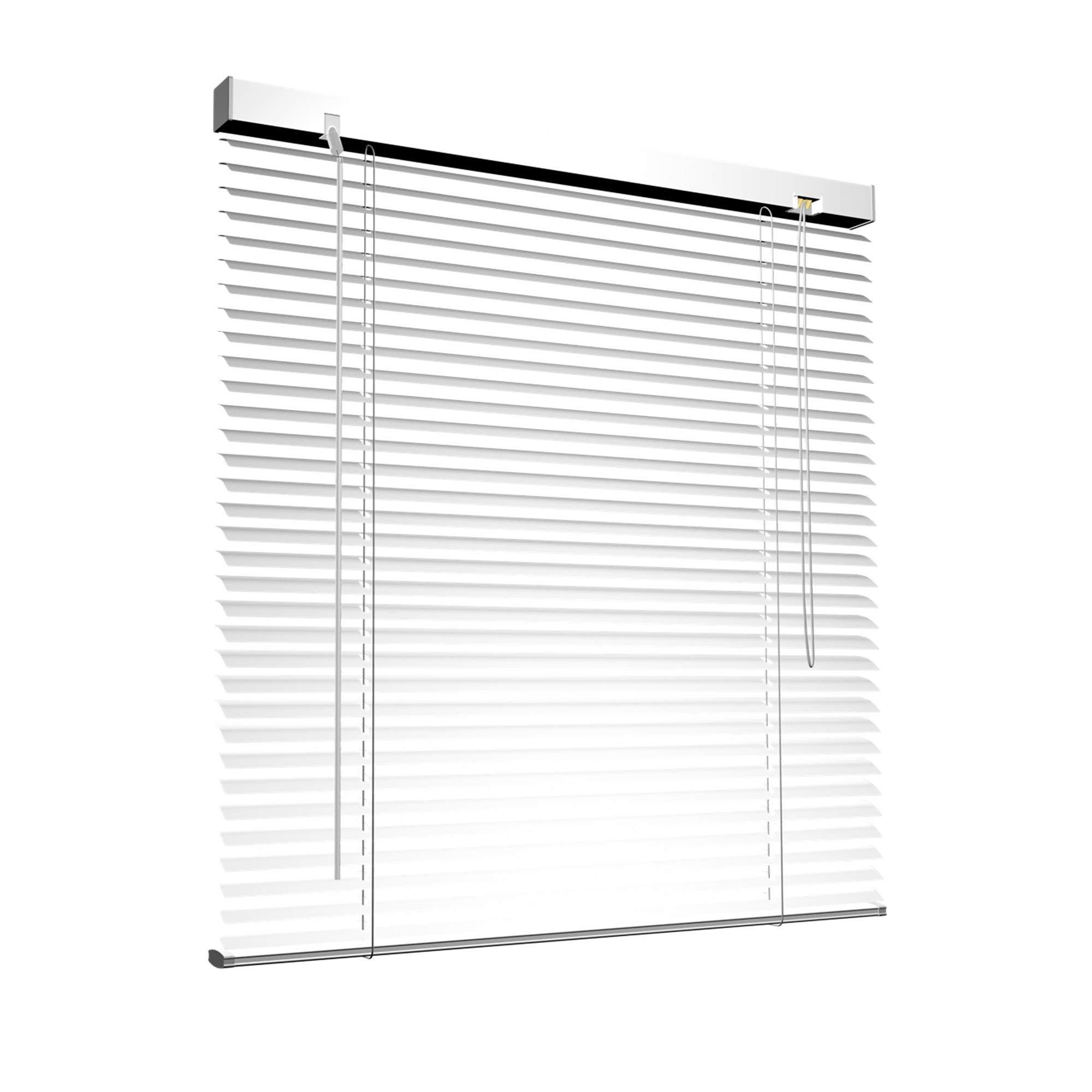 Victoria M. Aluminium Jalousie, 90 x 130 cm, weiß, Jalousie ohne Bohren 🪟 Angebot bei HelloDeals