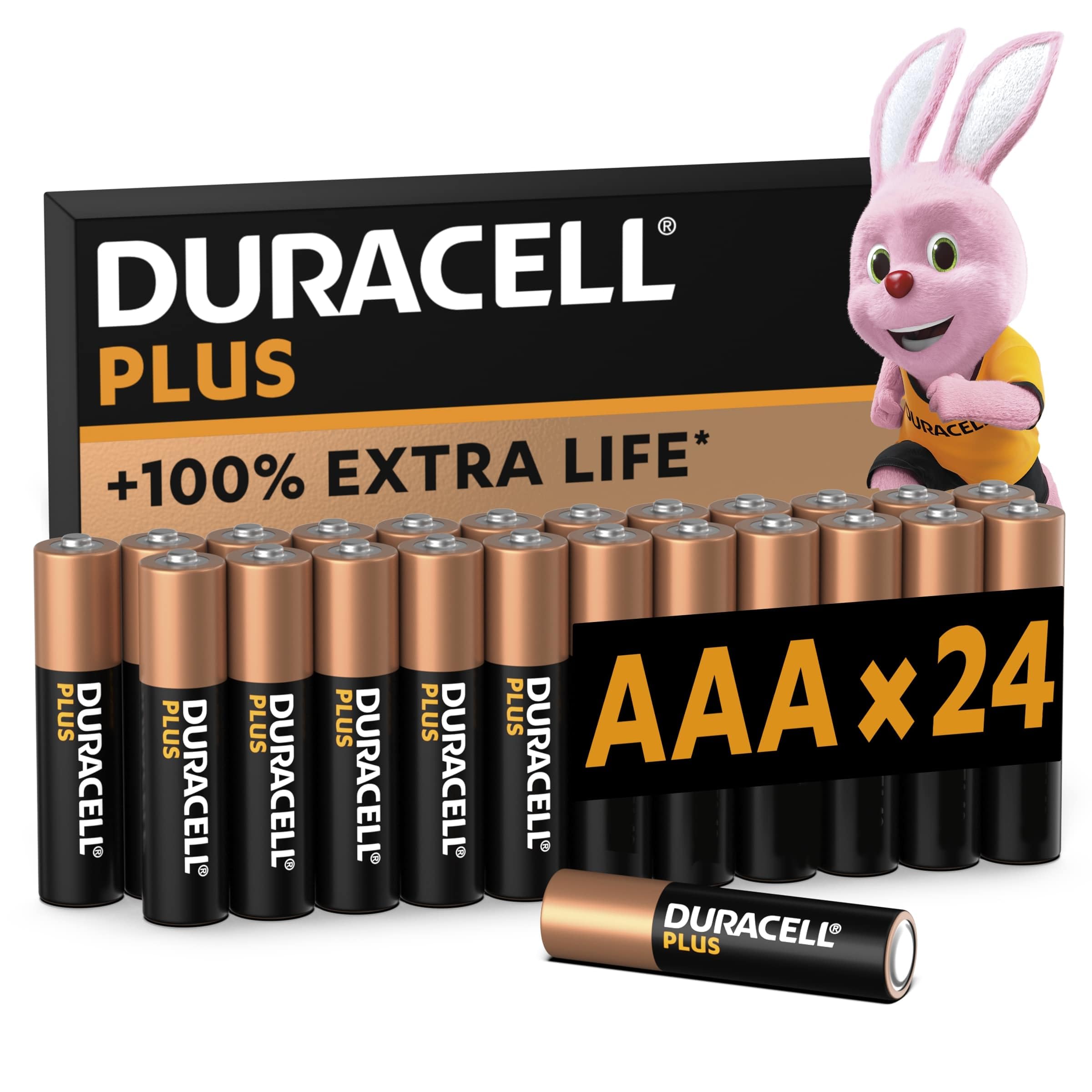 Duracell Plus Batterien AAA, 24 Stück 🔋🌟 Angebot bei HelloDeals