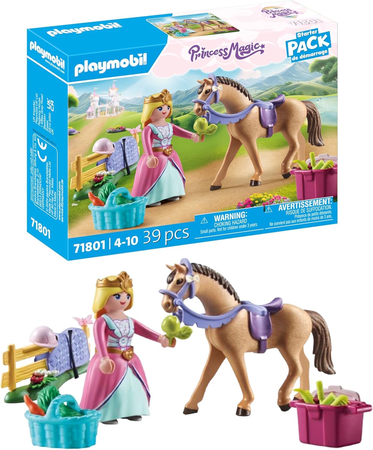 PLAYMOBIL | Princess Magic | Prinzessin mit Pferd | Prinzessinnenspielzeug Angebot bei HelloDeals