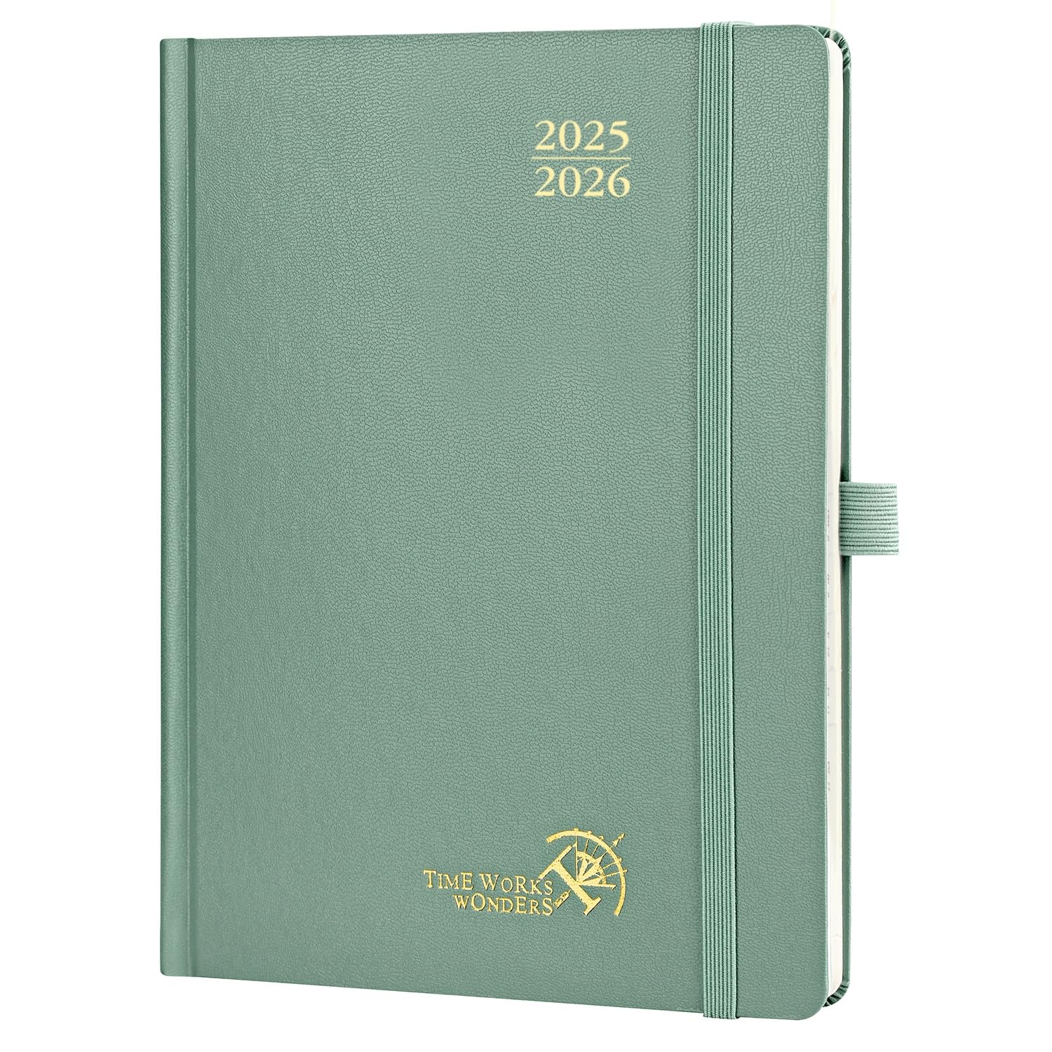 📅 POPRUN Kalender 2025 2026 Buchkalender Hardcover 📚 Angebot bei HelloDeals