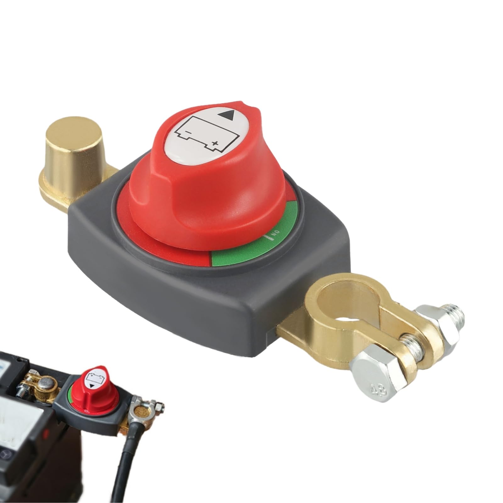 🔋 Cloudpower Batterietrennschalter 12V-48V - Wasserdicht & Effizient Angebot bei HelloDeals