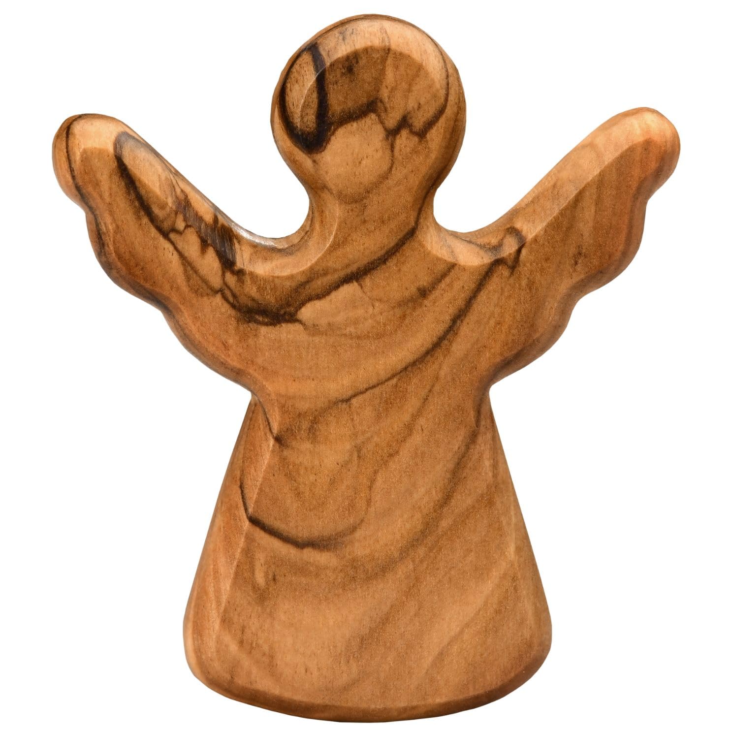 Kassis Geschenkartikel Olivenholz-Schutzengel - Handgefertigte Engel-Figur aus Bethlehem Angebot bei HelloDeals
