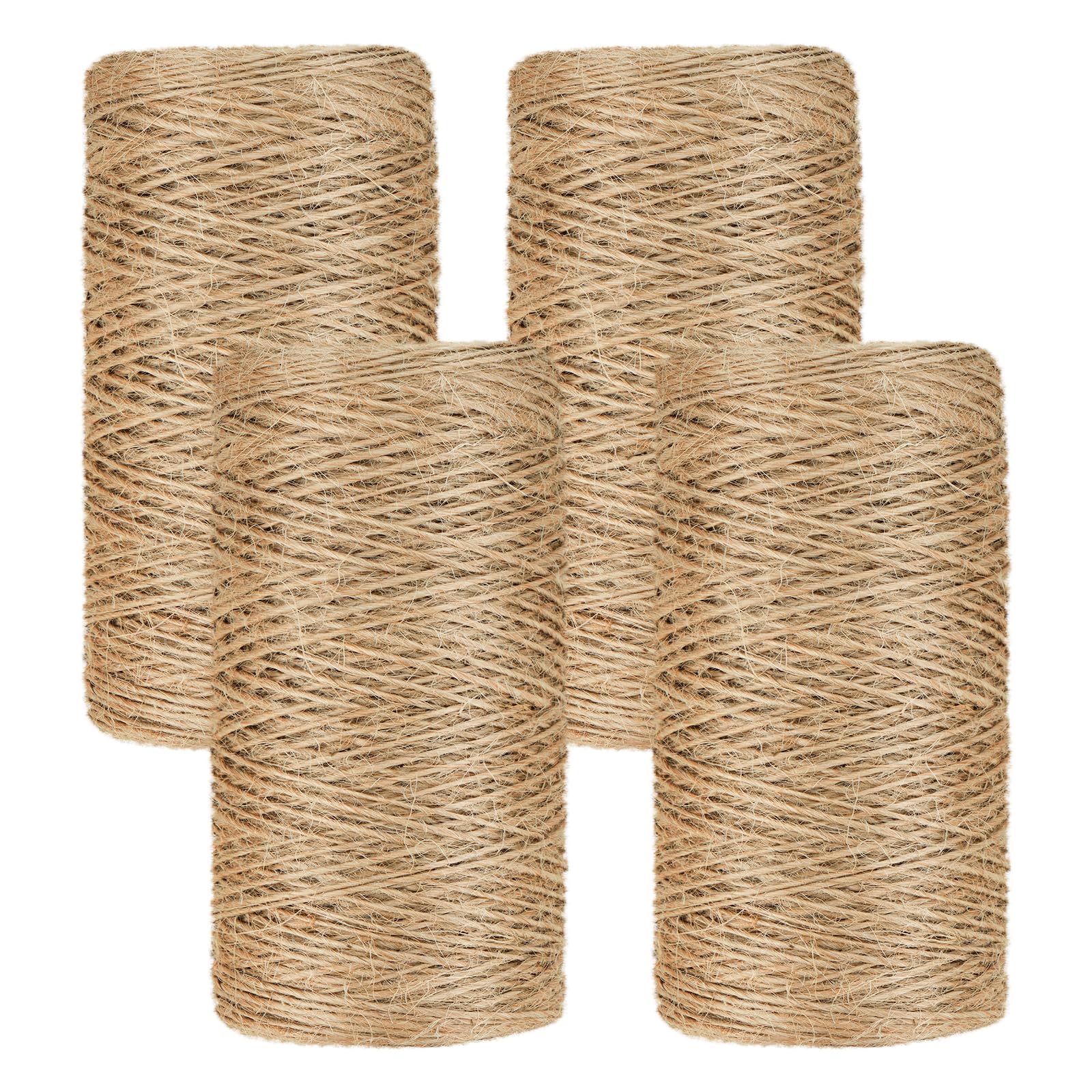 Jute-Schnur 400m, 100% Natur Juteseil Kordel, Bastelband 🌿 Angebot bei HelloDeals