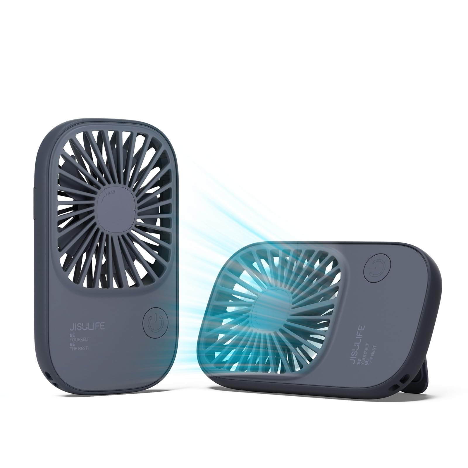 JISULIFE Handventilator Mini Ventilator mit Halterung Angebot bei HelloDeals