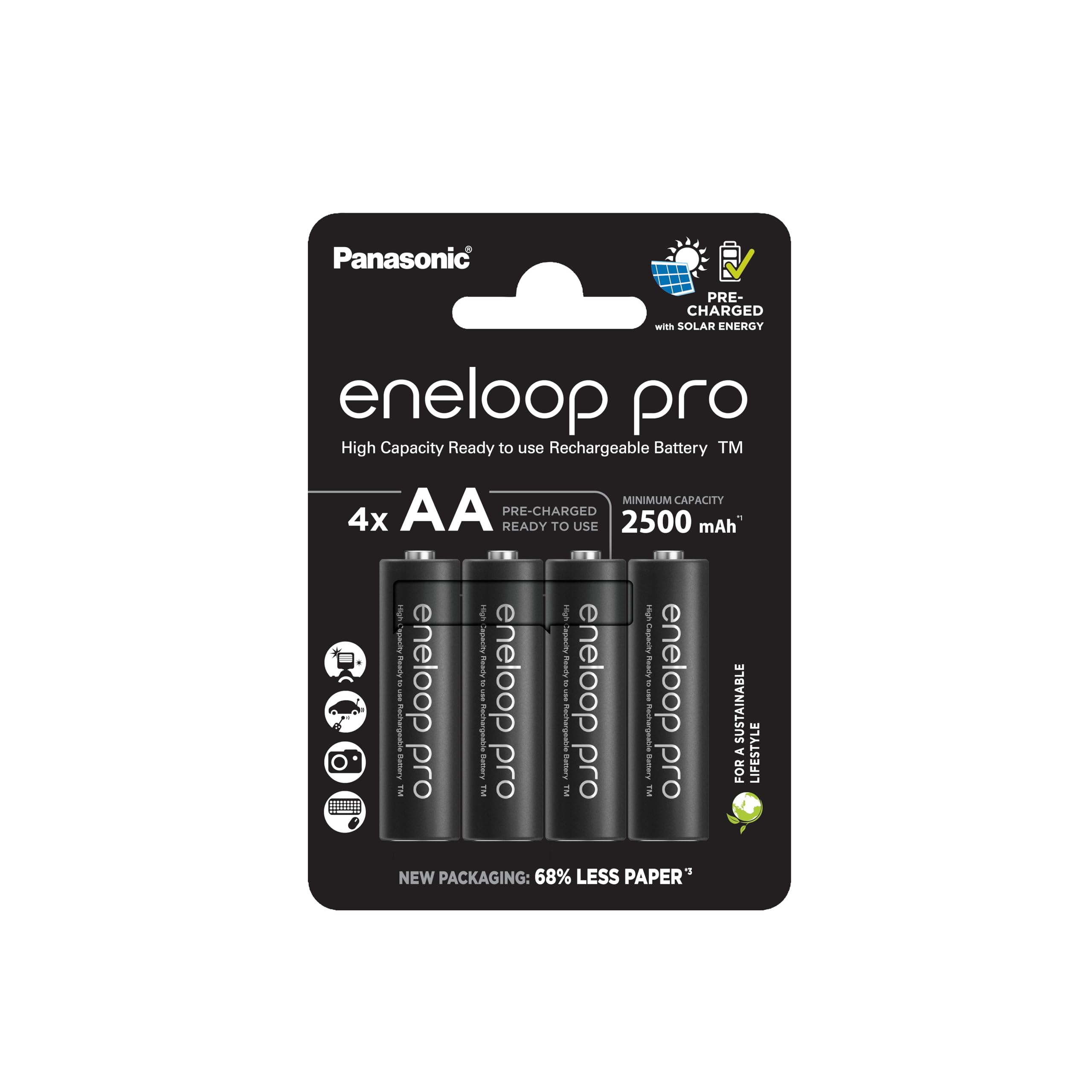 🔋🌿 Eneloop Pro AA/Mignon NI-MH Akku, 4er-Pack - Umweltfreundlich und Nachhaltig! Angebot bei HelloDeals
