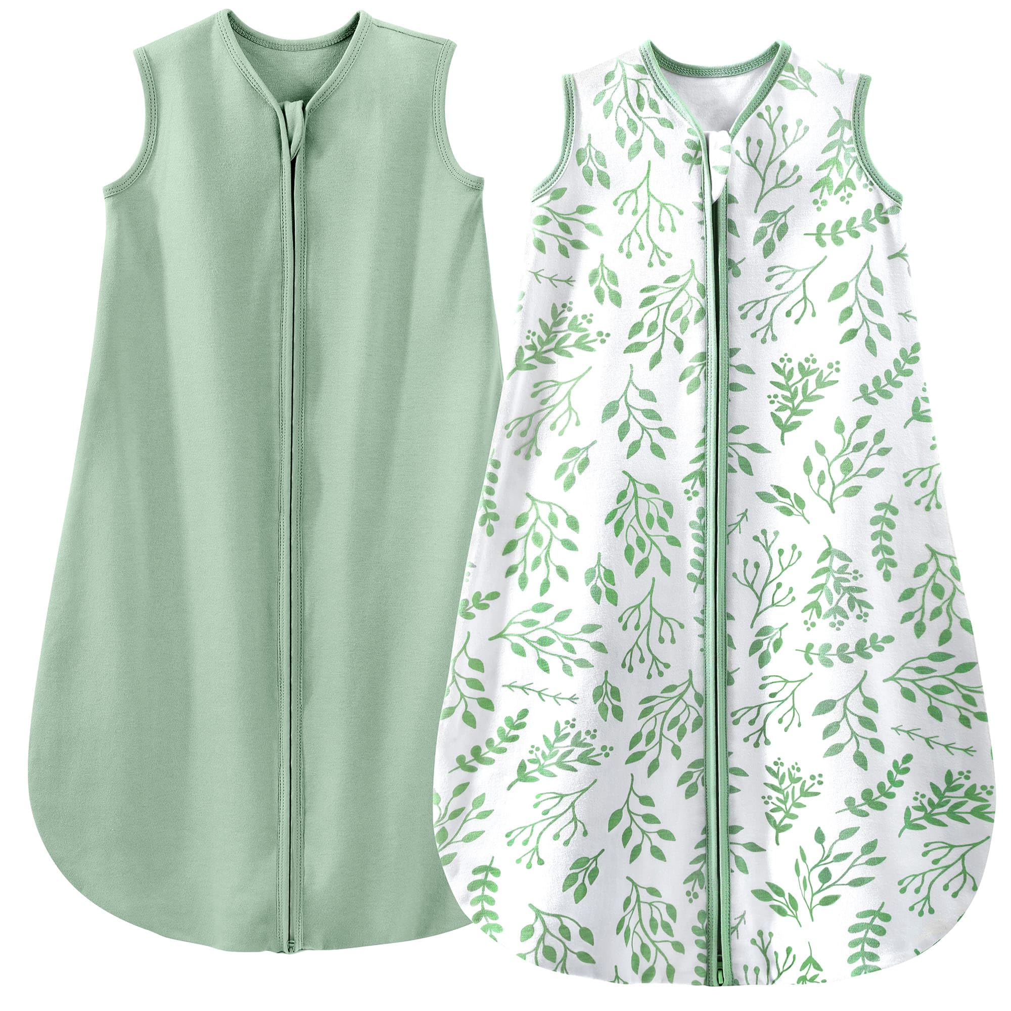 Yoofoss 2er Pack Schlafsack Baby Sommer 100% Baumwolle 0.5 Tog Sommerschlafsack Angebot bei HelloDeals