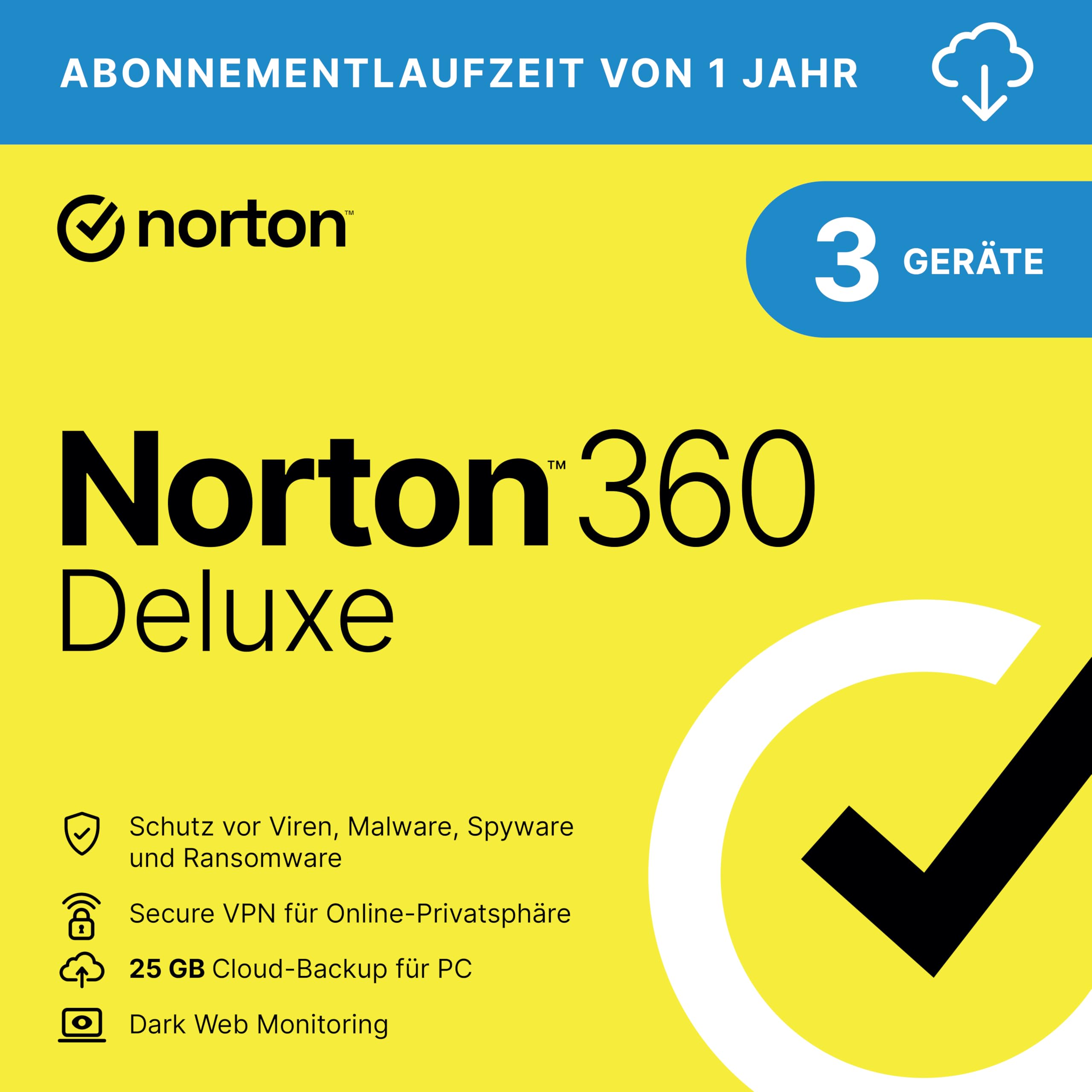 Sicherheit für alle Geräte! 🛡️ Norton 360 Deluxe 2025 Angebot bei HelloDeals