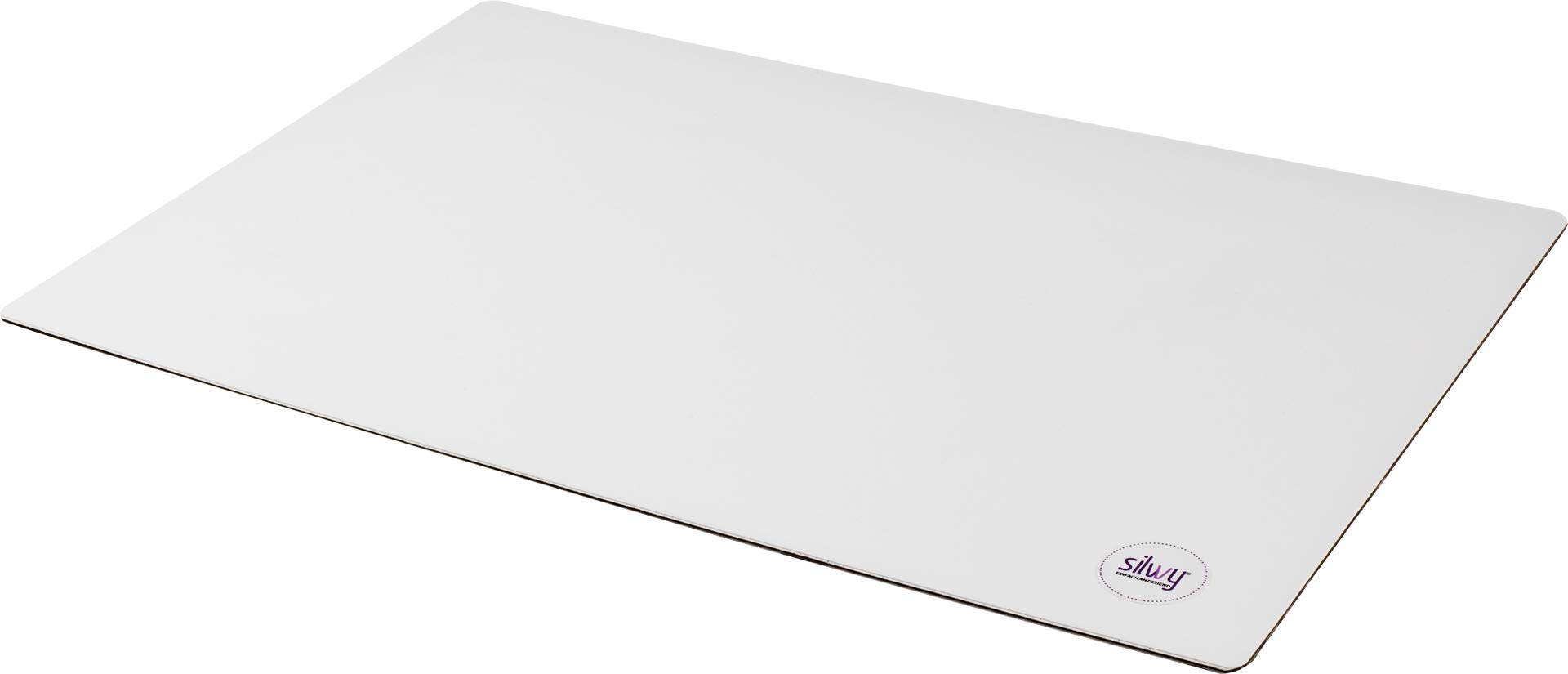 silwy® Metall-Matte White im Leder-Look zum Verstauen von Magnetgeschirr, 40 x 27 cm Angebot bei HelloDeals