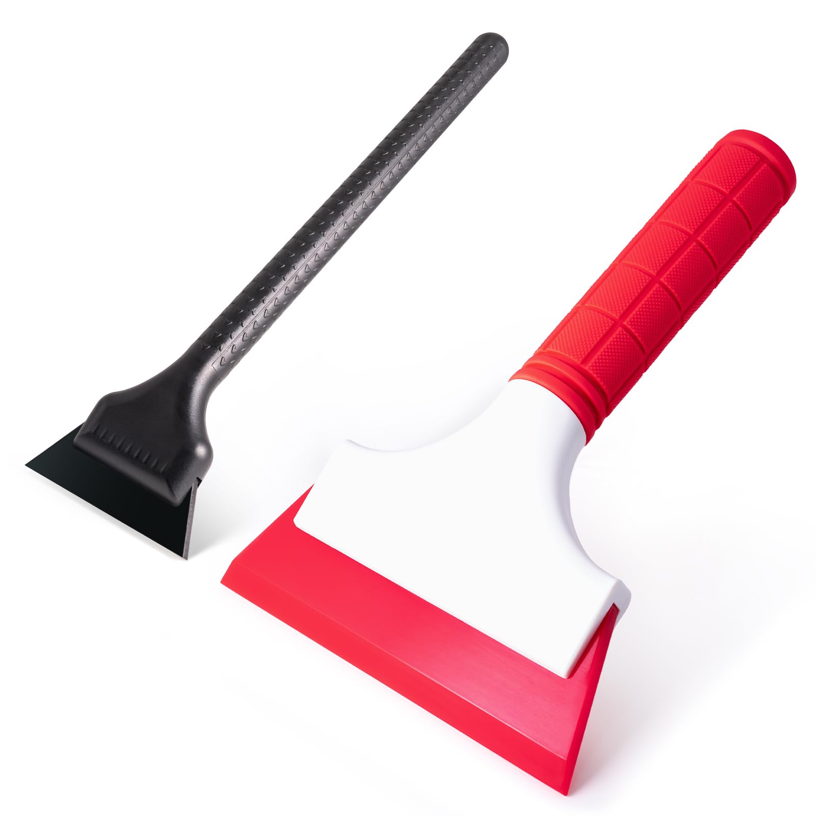 🚗🧊 FOSHIO Silikon Fensterabzieher Kit & Eiskratzer Auto 🚿 Angebot bei HelloDeals