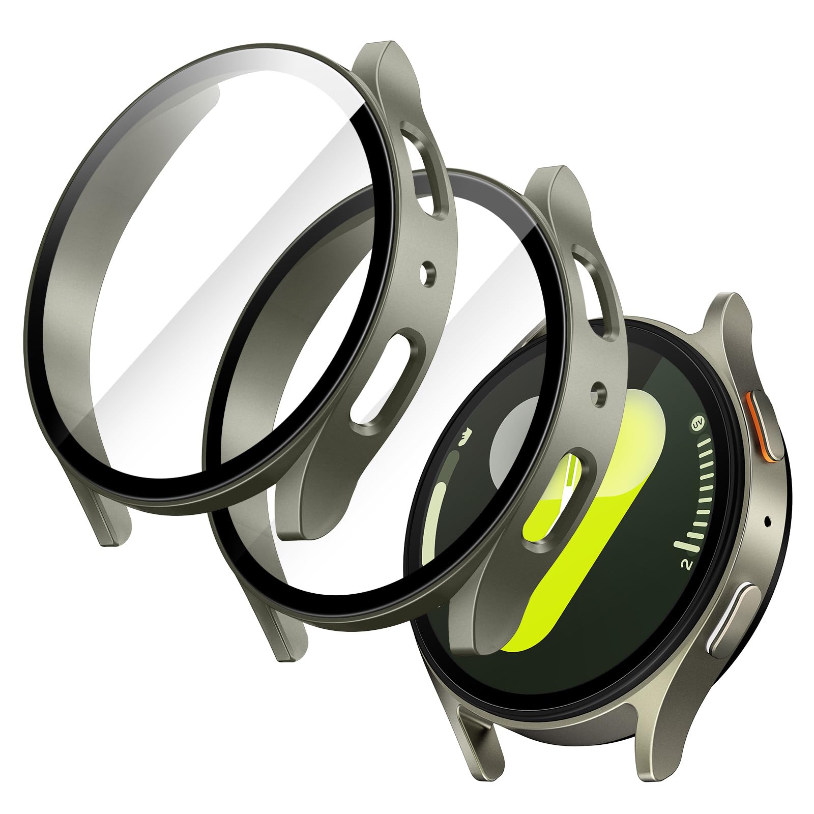 JETech Hülle mit Schutzfolie für Samsung Galaxy Watch 7 44mm 🌟📱 Angebot bei HelloDeals