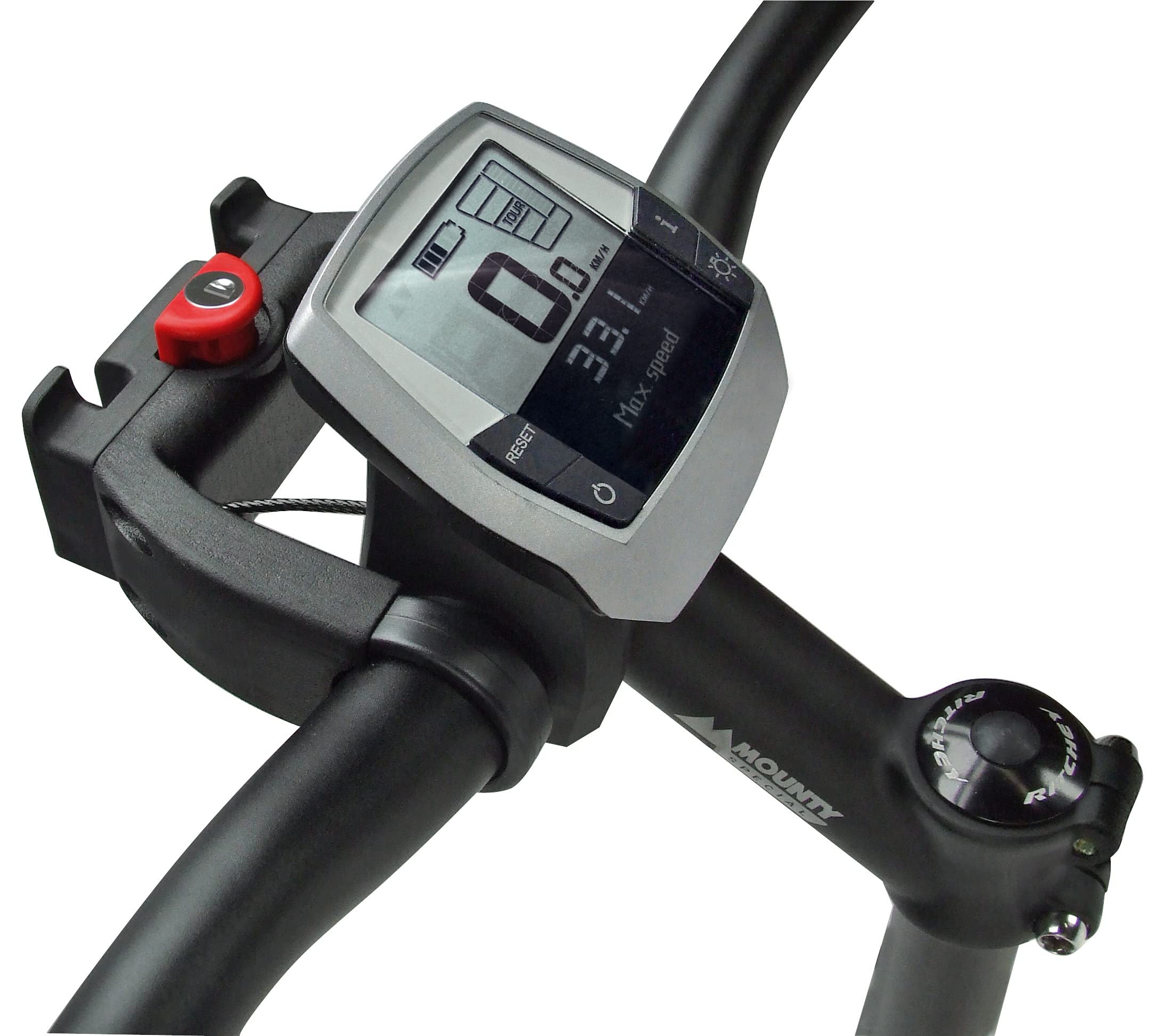 🚲🛡️ Klickfix Lenkeradapter E mit Schloss für E-Bikes mit Display, universal - Top Angebot! Angebot bei HelloDeals